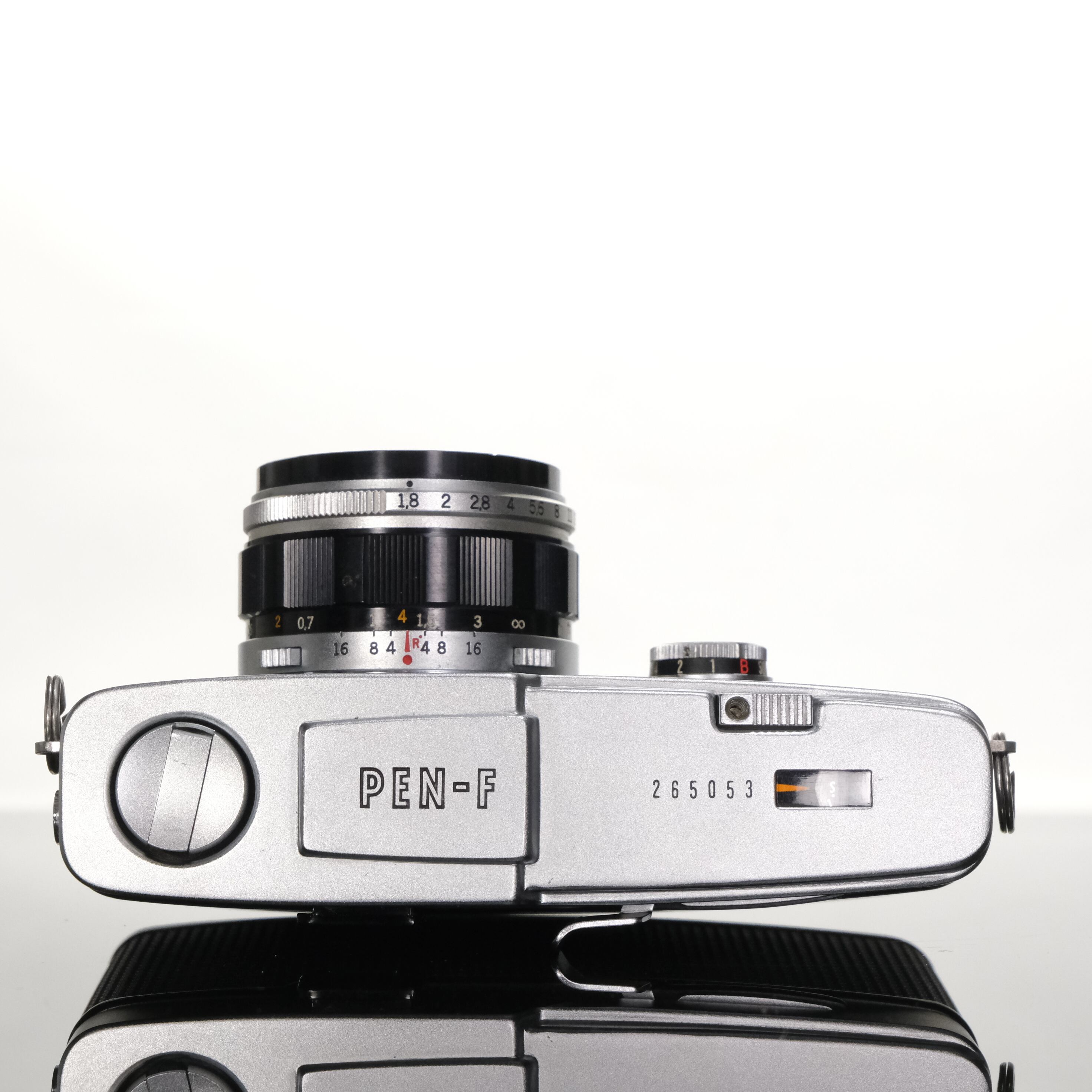OLYMPUS PEN-F + F.Zuiko Auto-S 38mm F1.8【ランクA：オリンパス