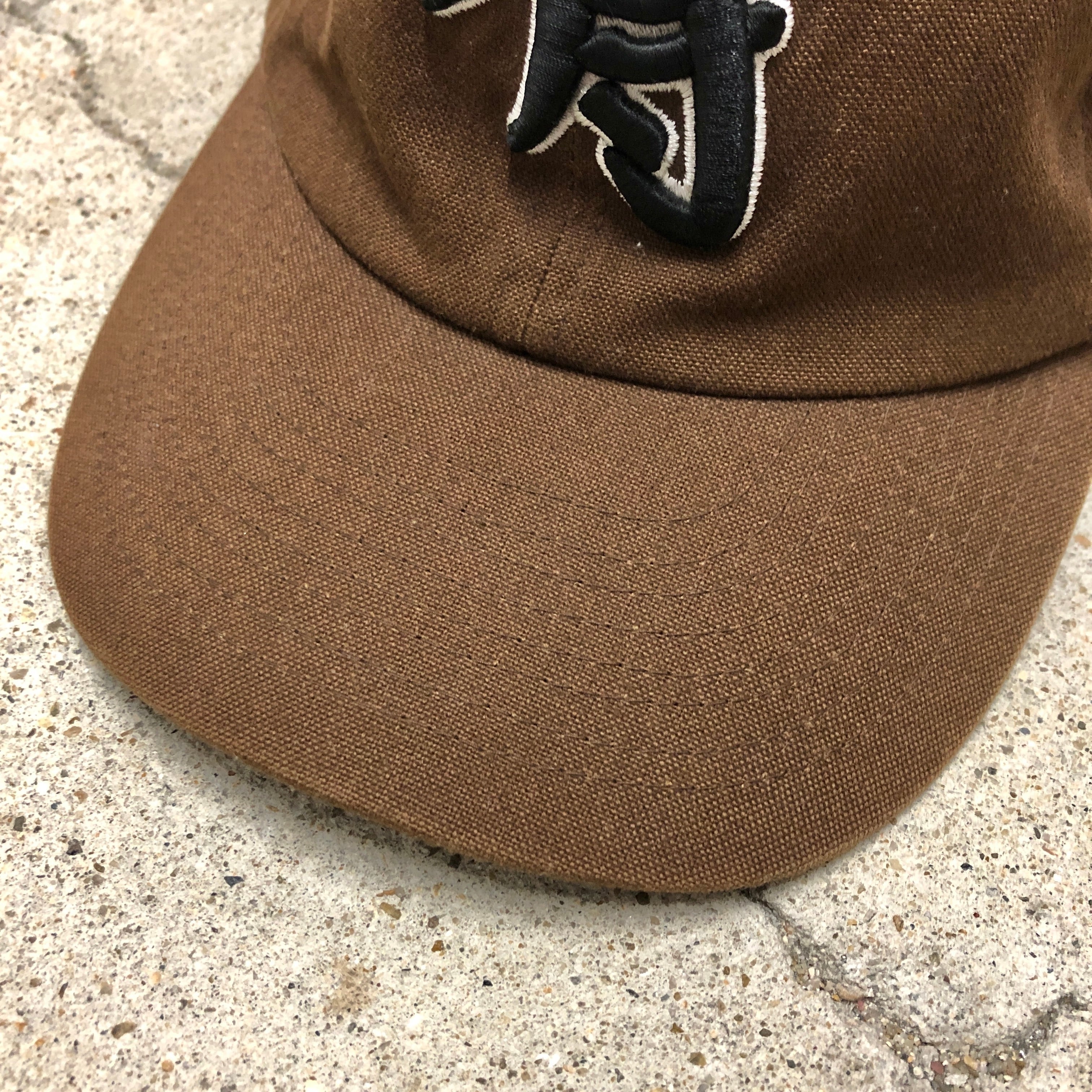 00s UNDERCOVER×HECTIC/SAMURAI Cap/侍/漢字/キャップ/ブラウン/W