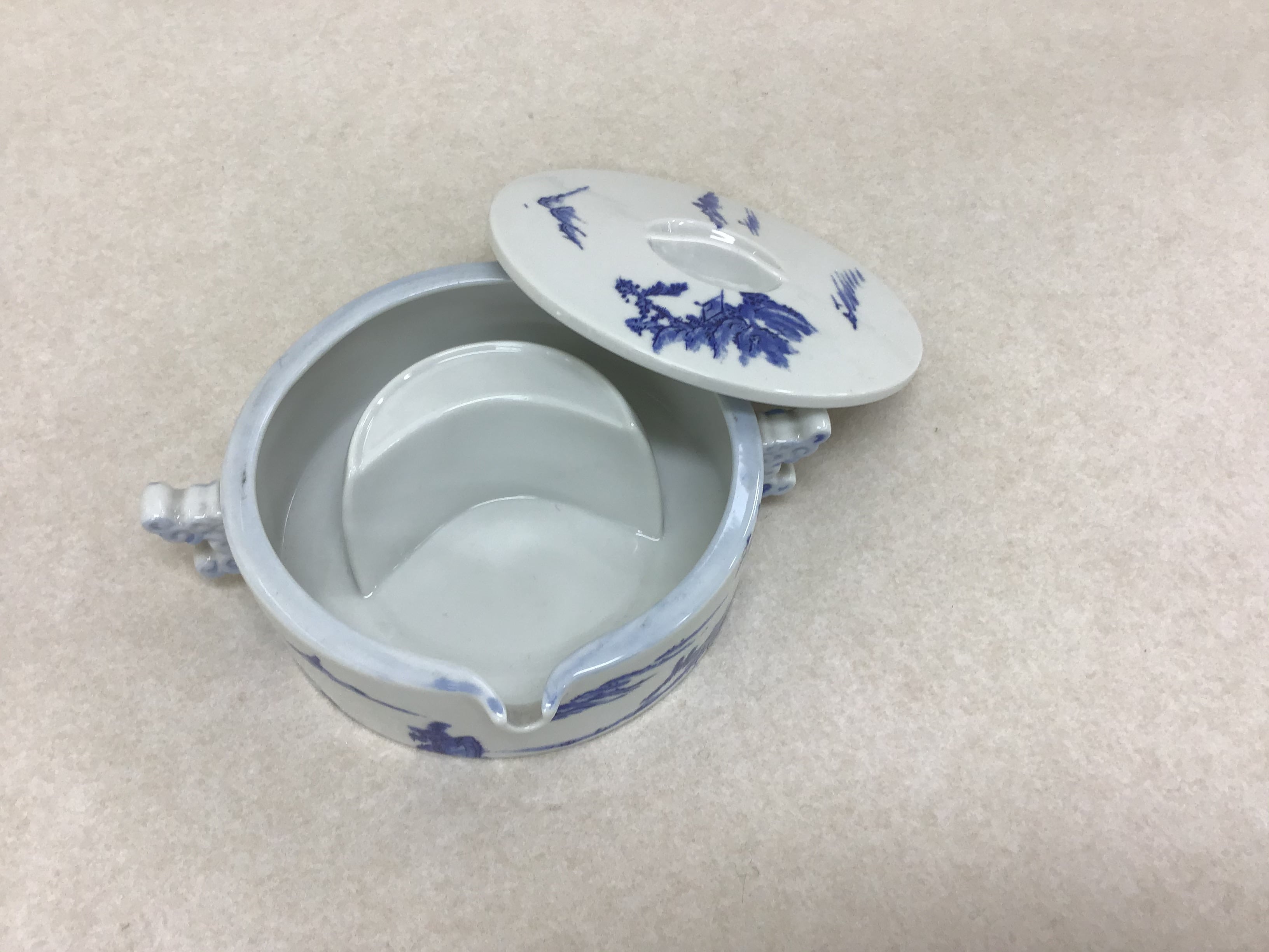 水色 陶器 鷲の彫刻 約15cm happy bird clock ターコイズ | 【公式】SUGY JAPAN | タイルを使った