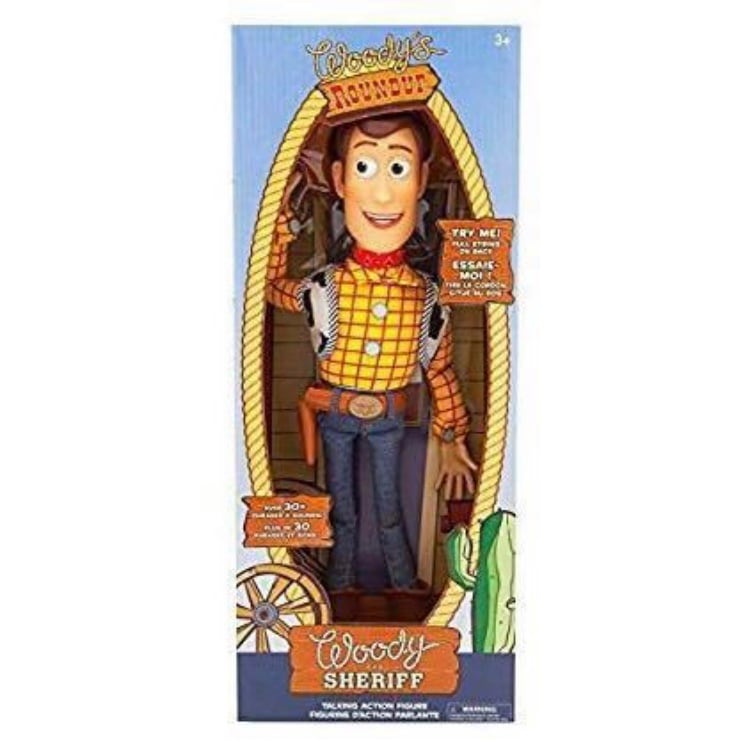 USディズニー公式 トイストーリー ウッディ しゃべるフィギュア