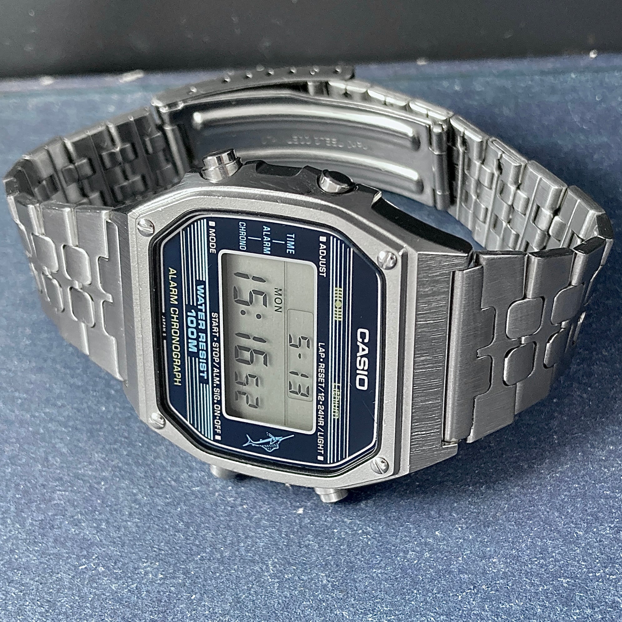 商品番号188 casio W350紺 marlin | ふるカシ時計
