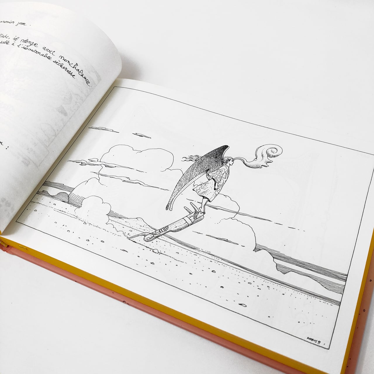 MOEBIUS メビウス B砂漠の40日間 40days dans le desert B砂漠の40日間