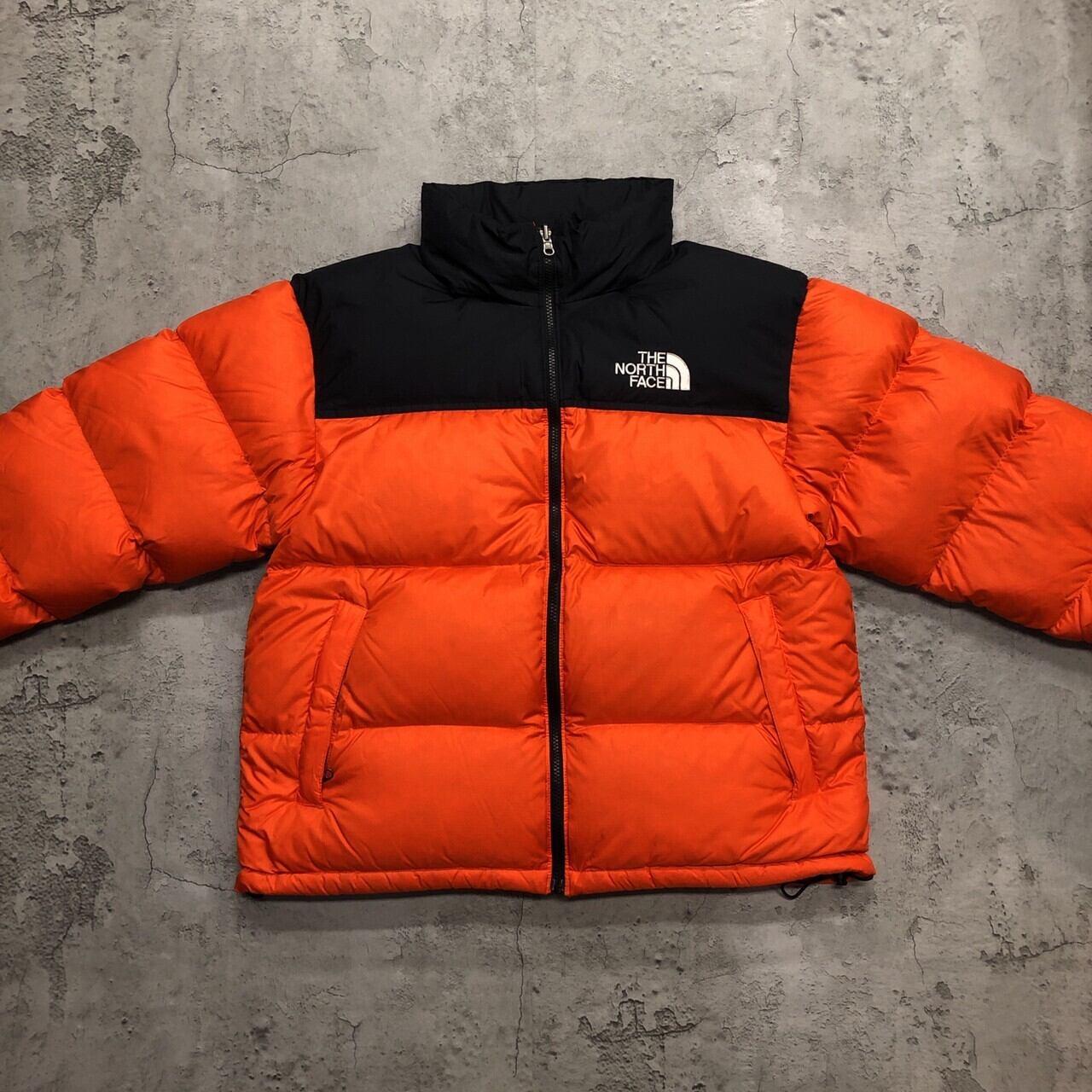 THE NORTH FACE ダウンジャケット 700 オレンジ・黒 【公式通販】