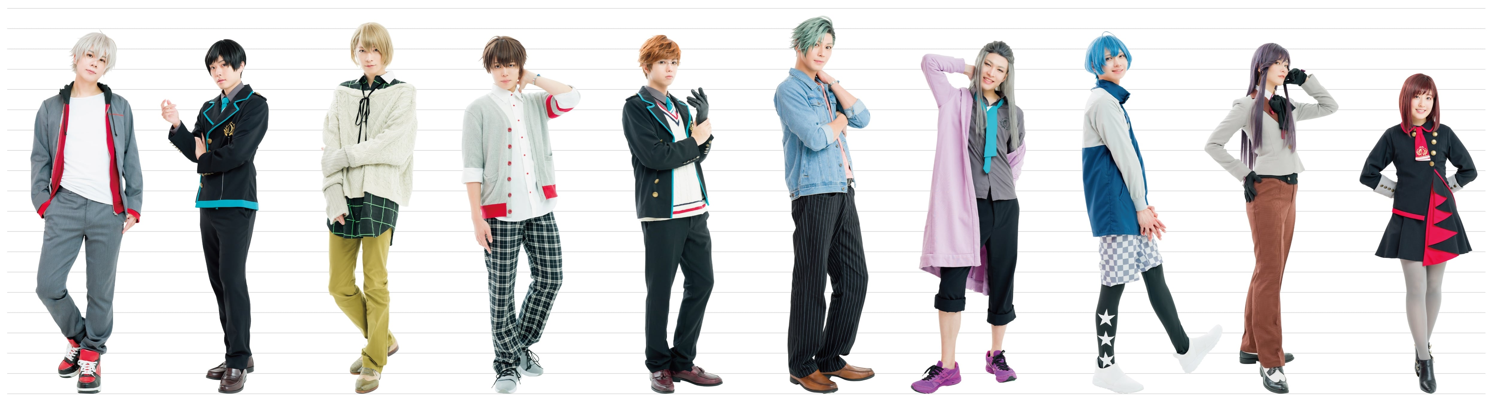 受注生産※【シャレステ再演】キャスト柄アクリルスタンド（全10種