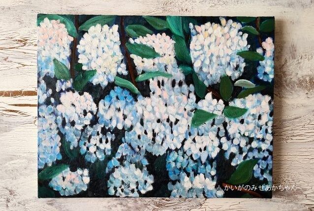 46×53㎝「田植え前の水田」油彩・原画・F10 46×53㎝「田植え前の水田