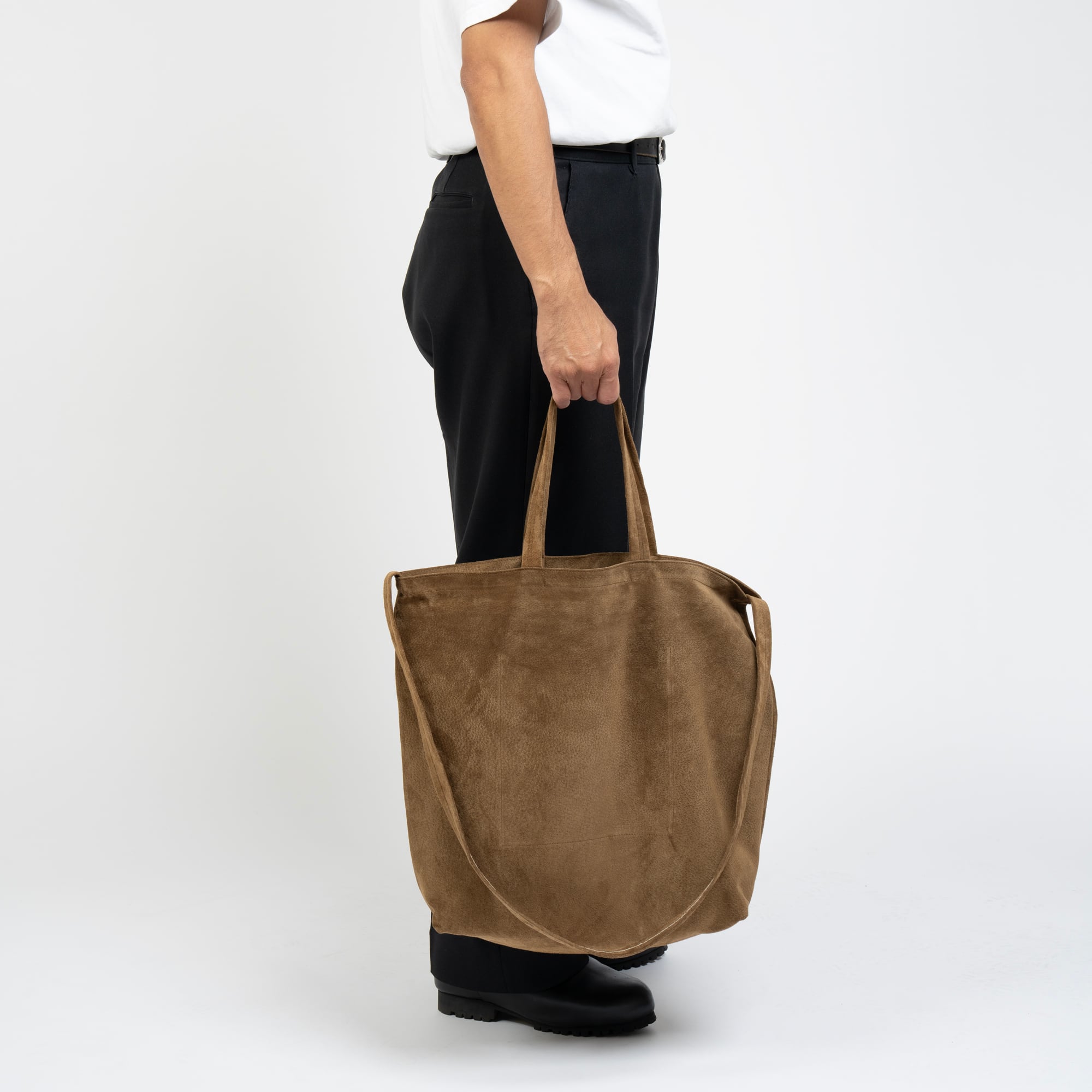 Suede Tote Bag L | DECi