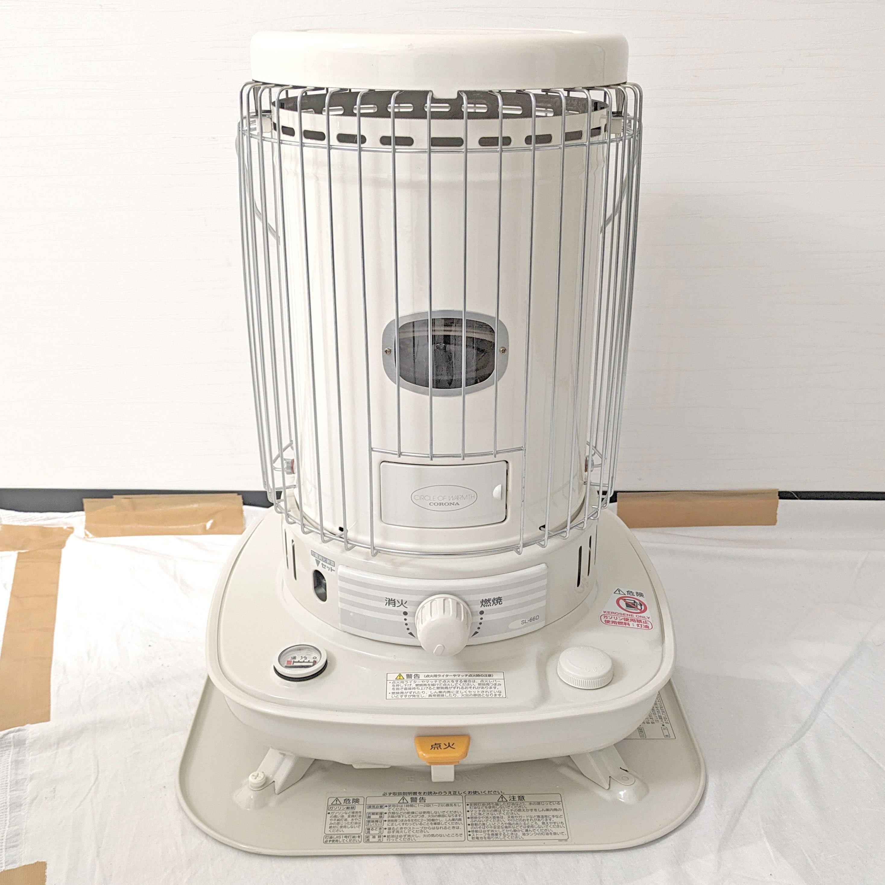 コロナ・石油ストーブ・だるまストーブ・2011年製・芯なし・SL-66D・No