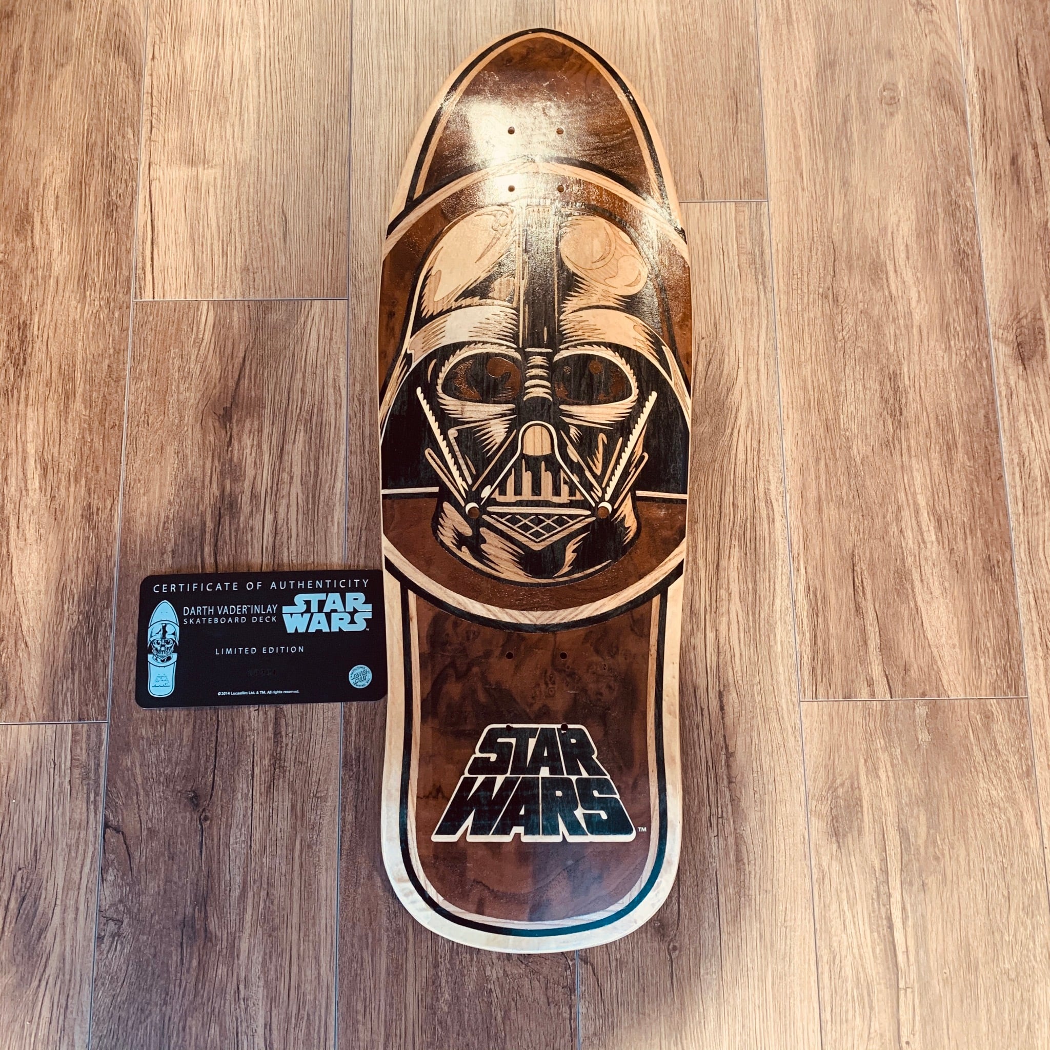 SANTACRUZ×STAR WARS Darth Vader コラボデッキ サンタクルーズ×スター