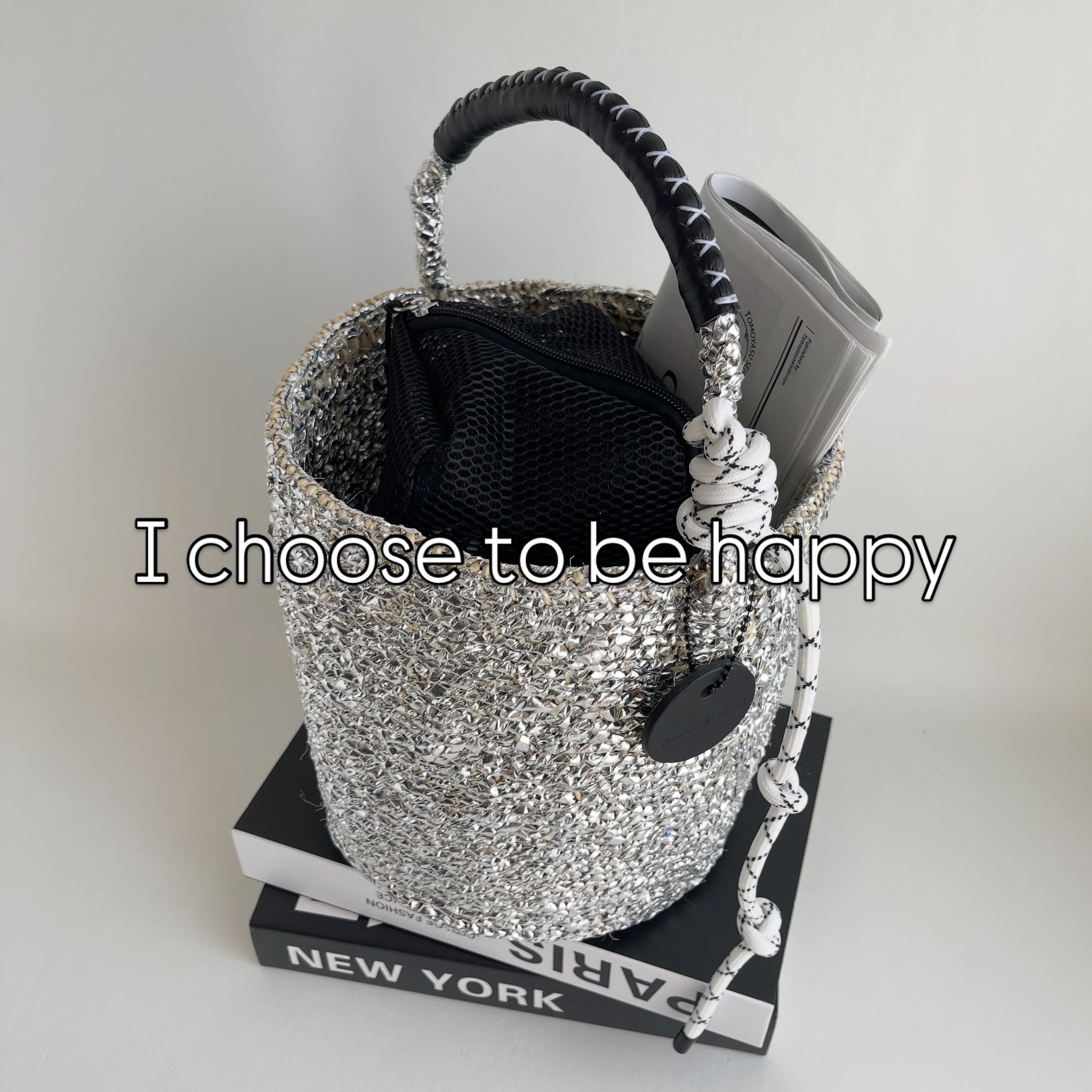 kago-bag | meong blue