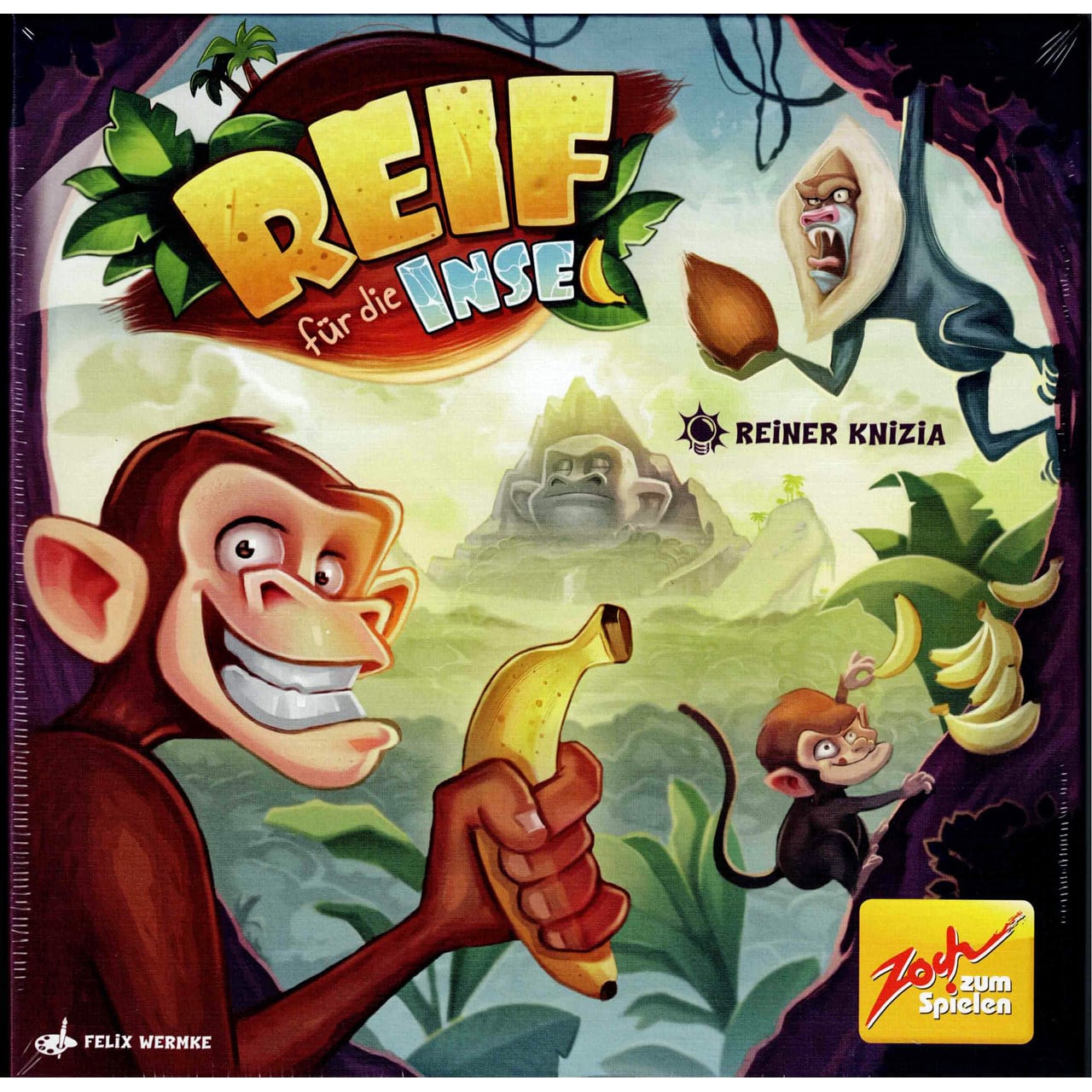 完熟バナナ島 (ボードゲーム カードゲーム) 8歳以上 45分程度 3-6人用