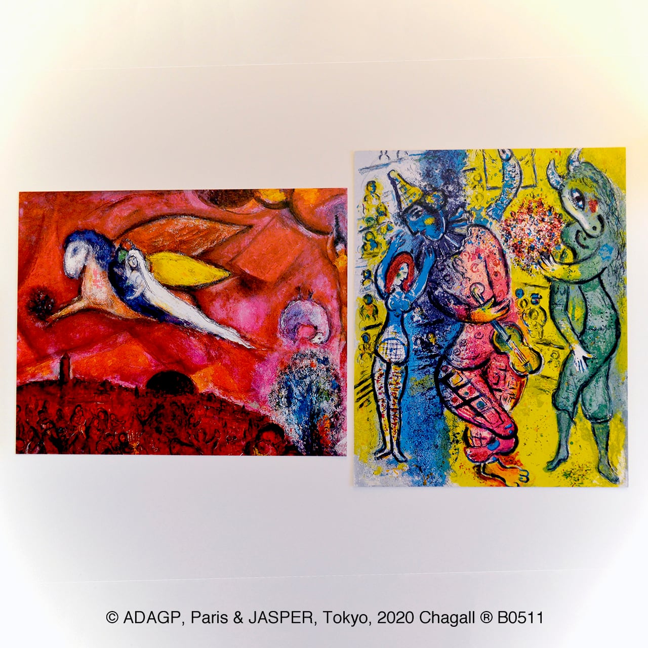 シャガール」展 額絵セットB | CURATORS ONLINE SHOP