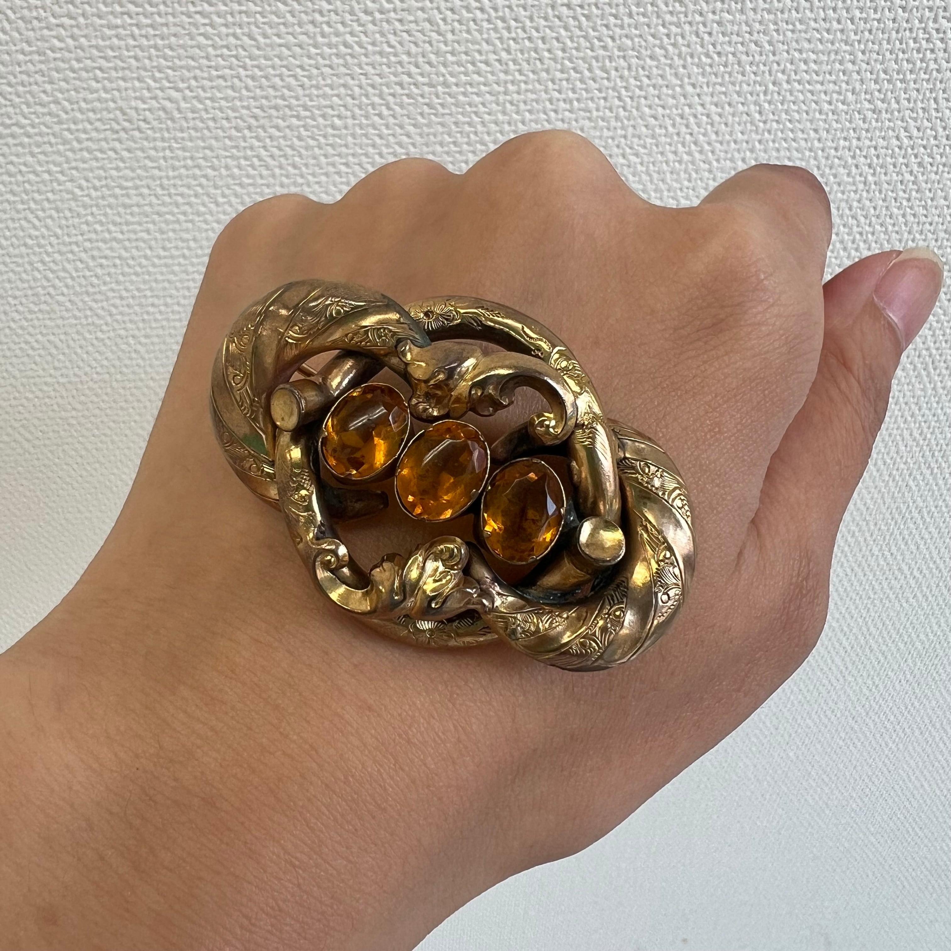 アンティークジュエリー イギリス アンティーク ブローチ ピンチベック