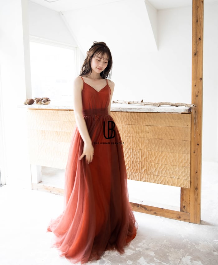 NEW】 【THE URBAN BLANCHE ORIGINAL 】 COLOR DRESS ウエディング