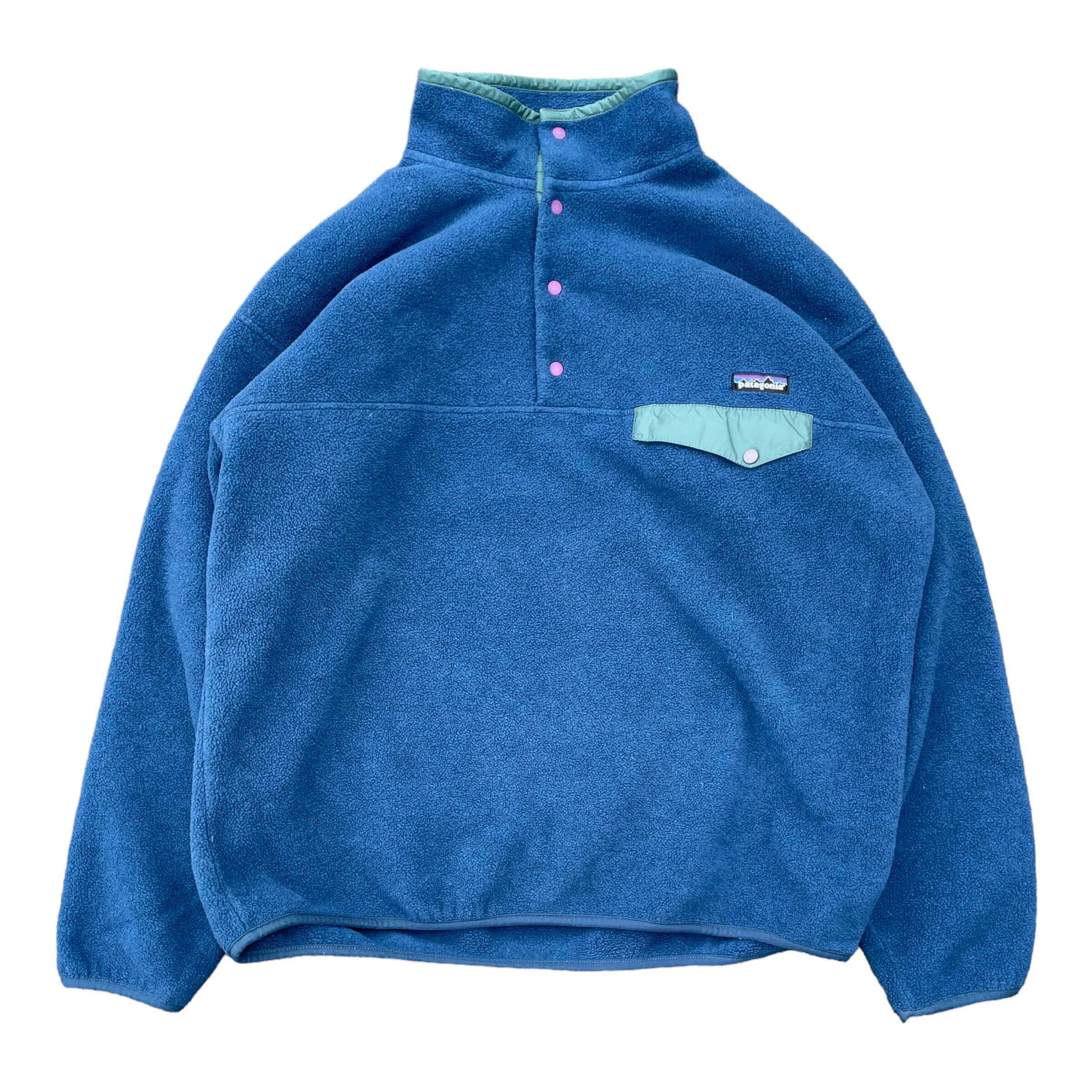90's Patagonia パタゴニア シンチラスナップT/フリース メンズXL