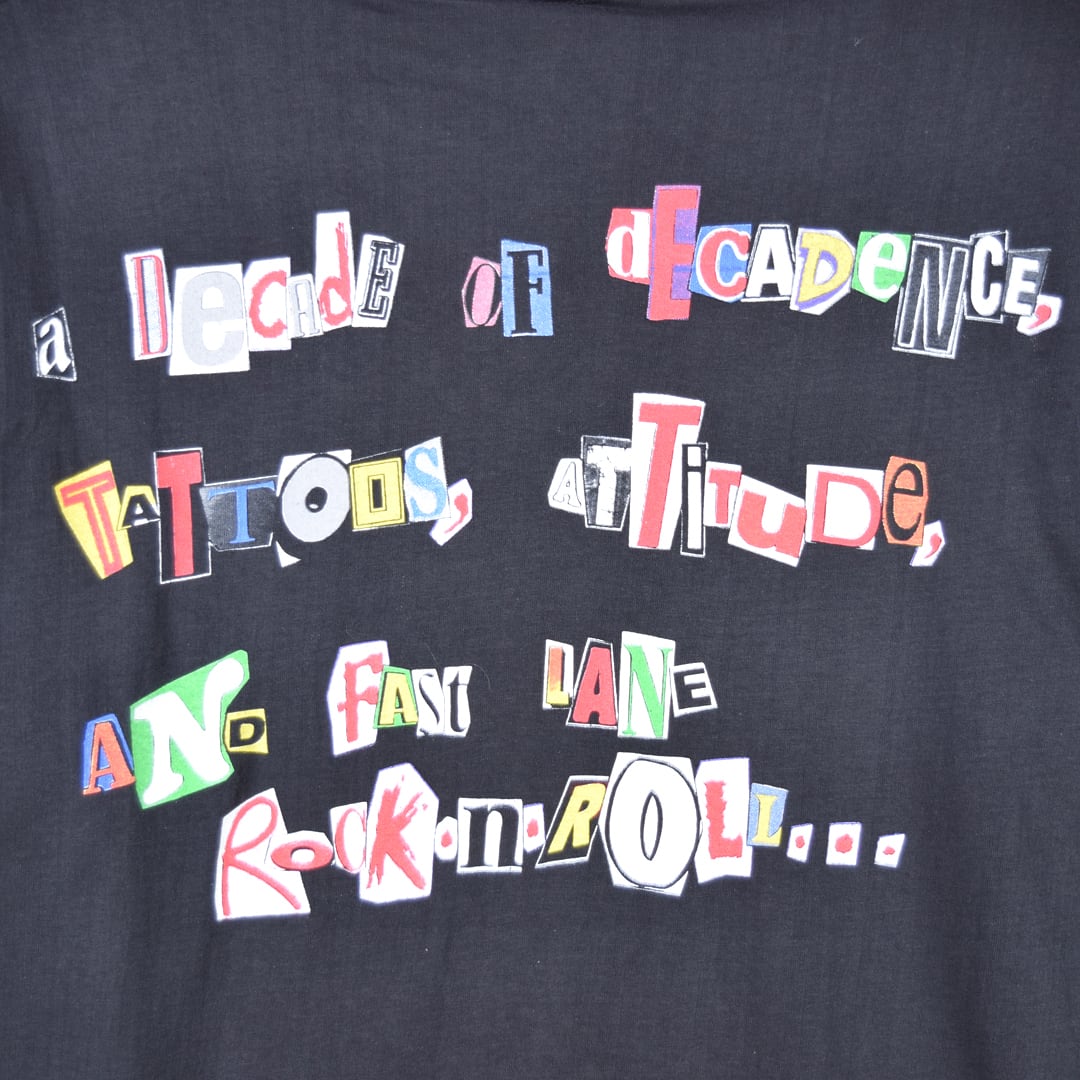 90s モトリークルー DECADE OF DECADENCE ヴィンテージTシャツ MOTLEY