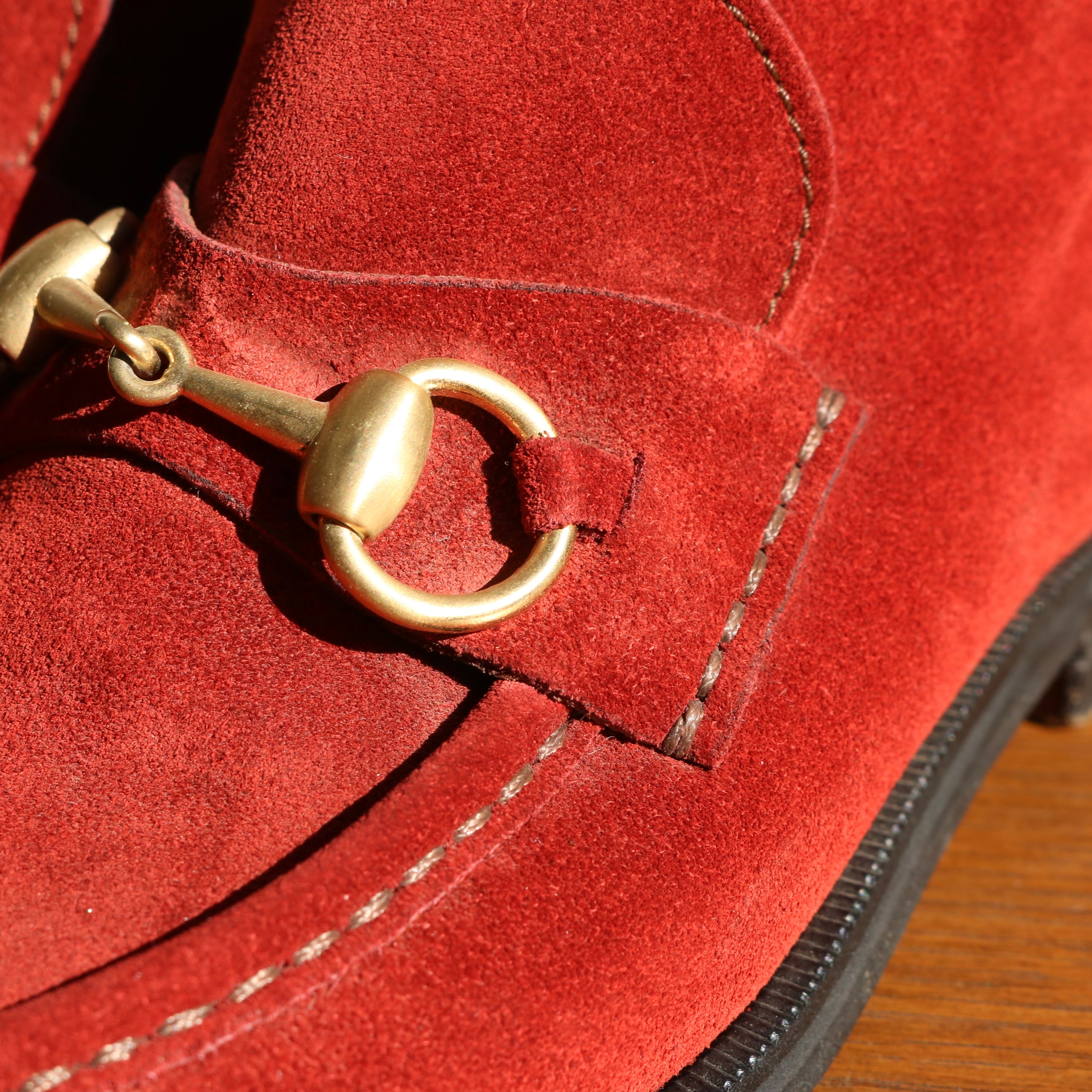 Old GUCCI Horse Bit Moccasin-/オールドグッチ ホースビットモカシン