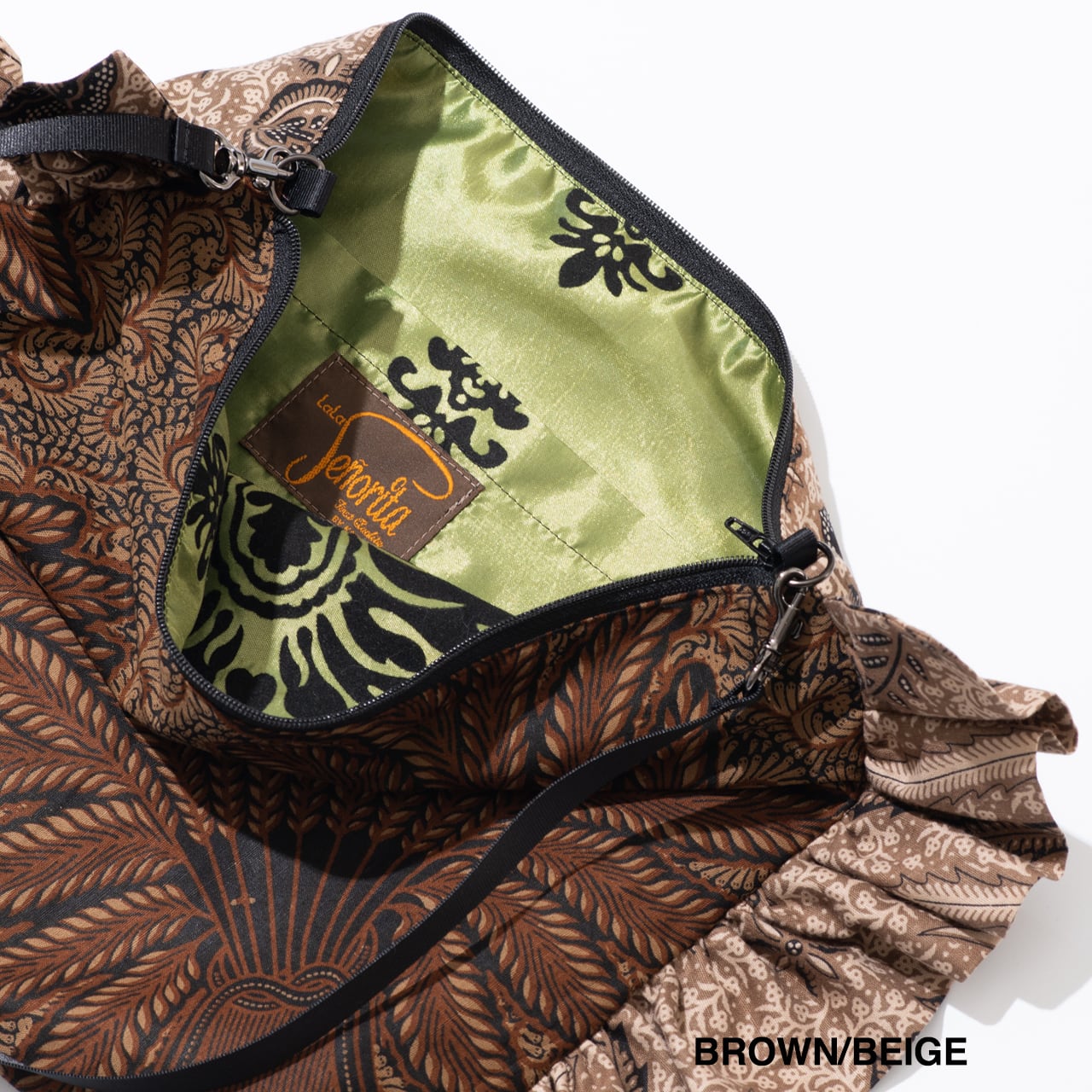 インドネシアバティックzip ショルダーバッグ | lalasenorita