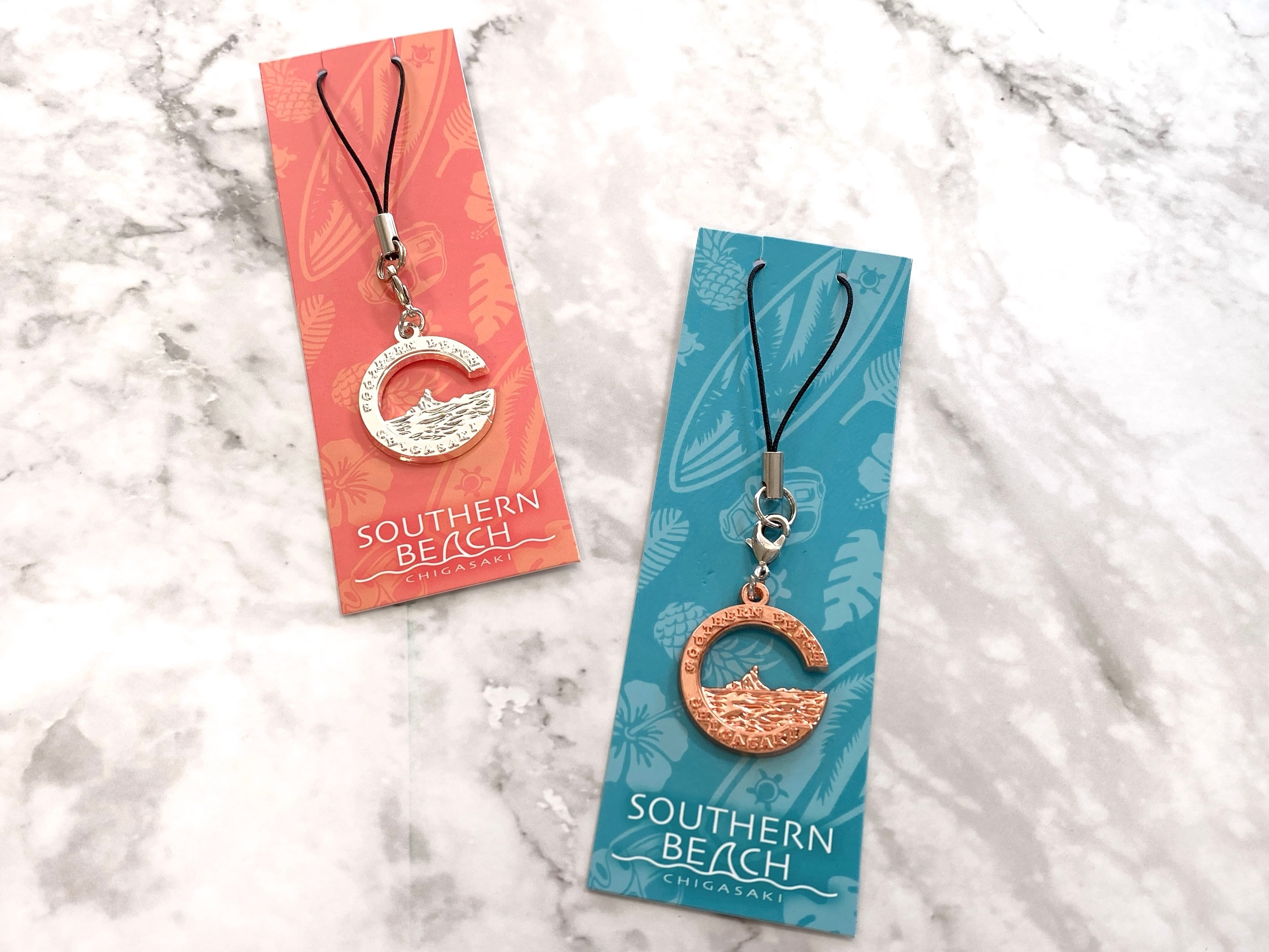 サザンCストラップ （シルバー・ピンクゴールド） | 茅ヶ崎市観光協会