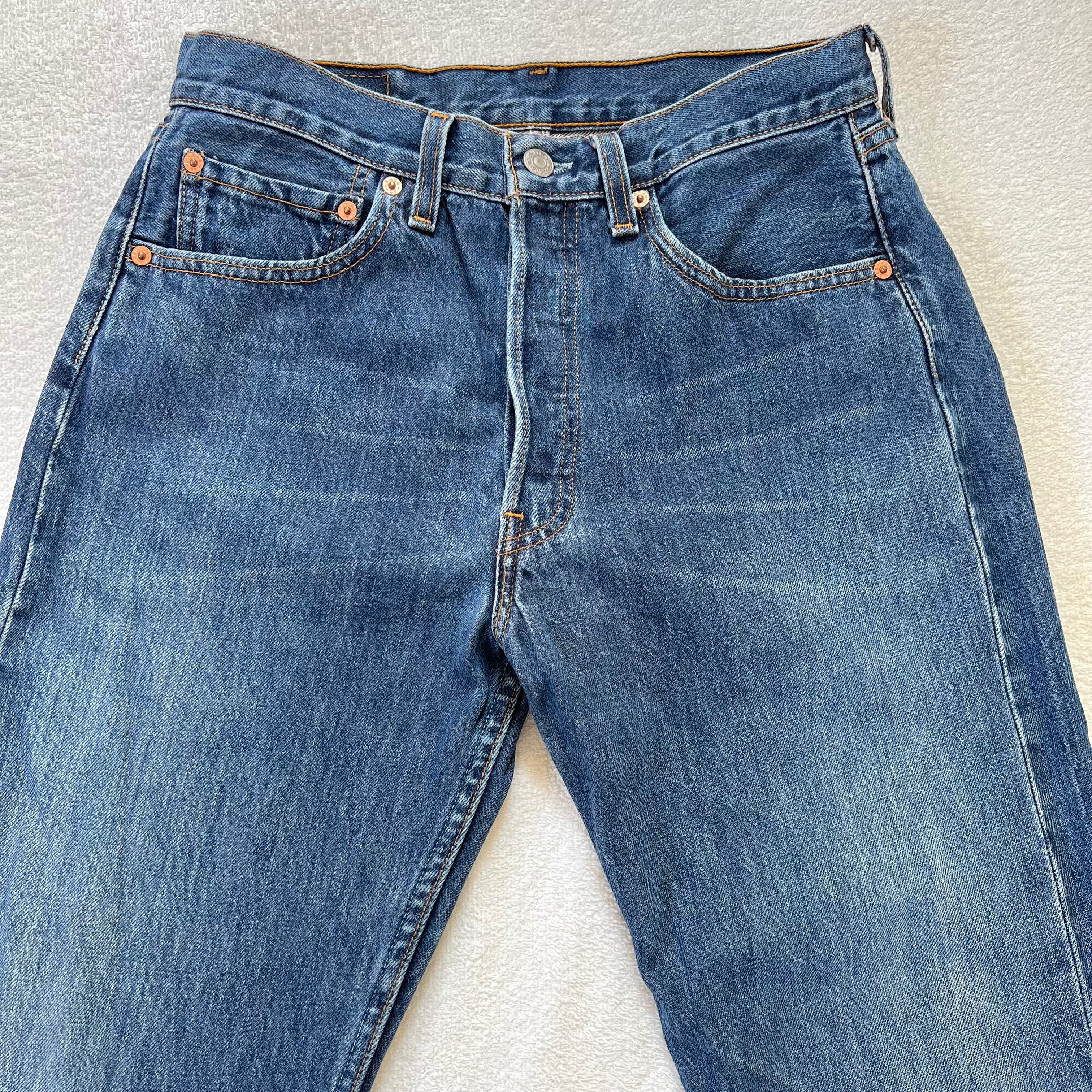 Levi's 501 USA製 W31 リーバイス デニム ジーンズ 90's 濃紺 | 古着屋