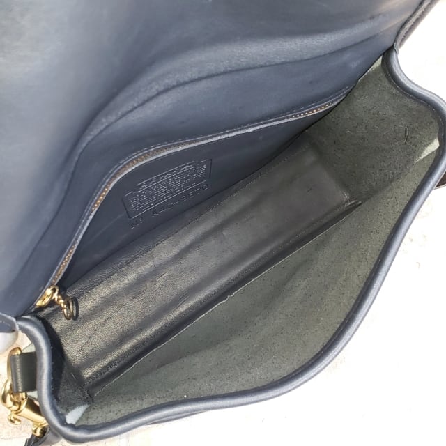 オールドコーチ ☆ USA製 レザー ターンロック 2WAY ショルダーバッグ