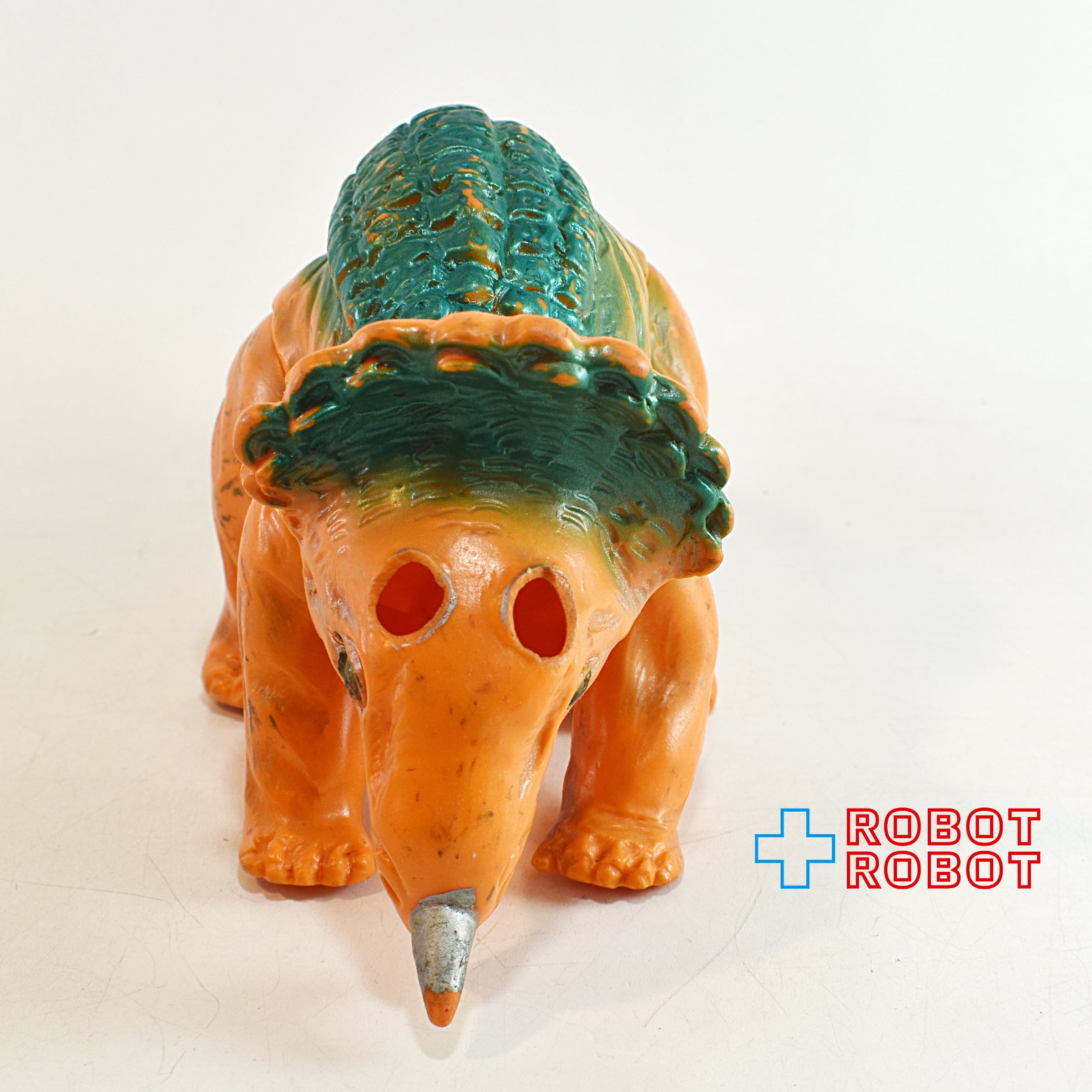 マルサン 恐竜100万年 トリケラトプス スタンダードサイズ ソフビ ※難