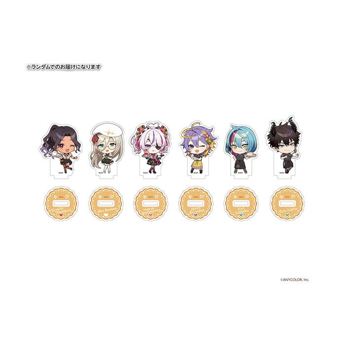 にじさんじカフェ第6弾 トレーディングアクリルスタンド（全6種