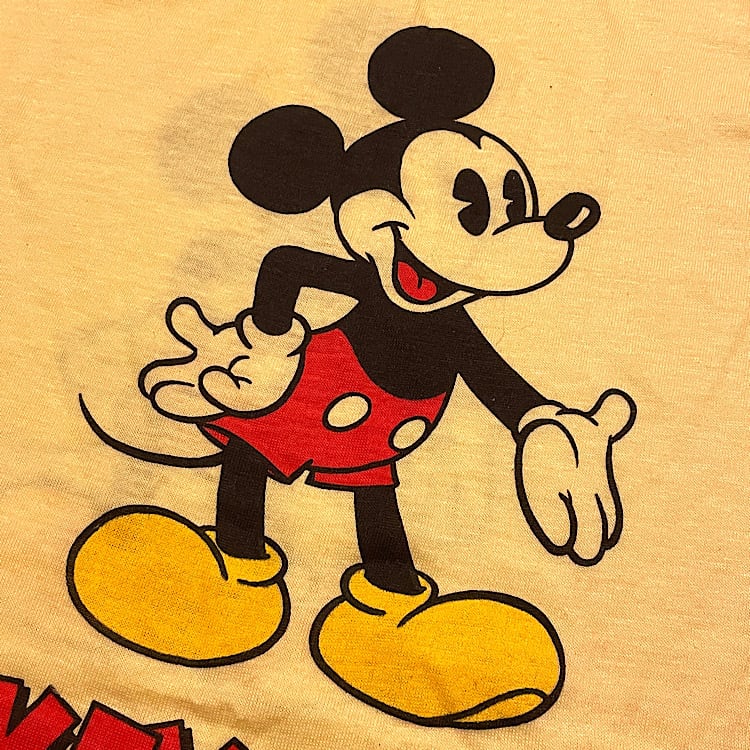 激レアデッドストック 70s ミッキーマウス ディズニーオフィシャル