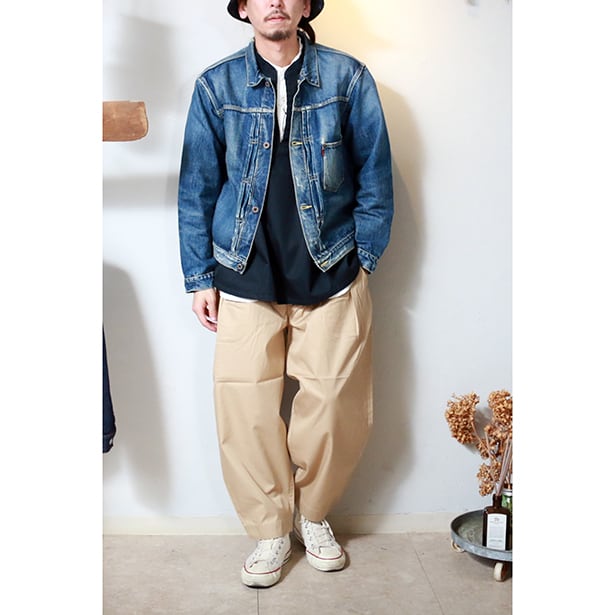 Porter Classic GABARDINE STAND COLLAR VEST ポータークラシック