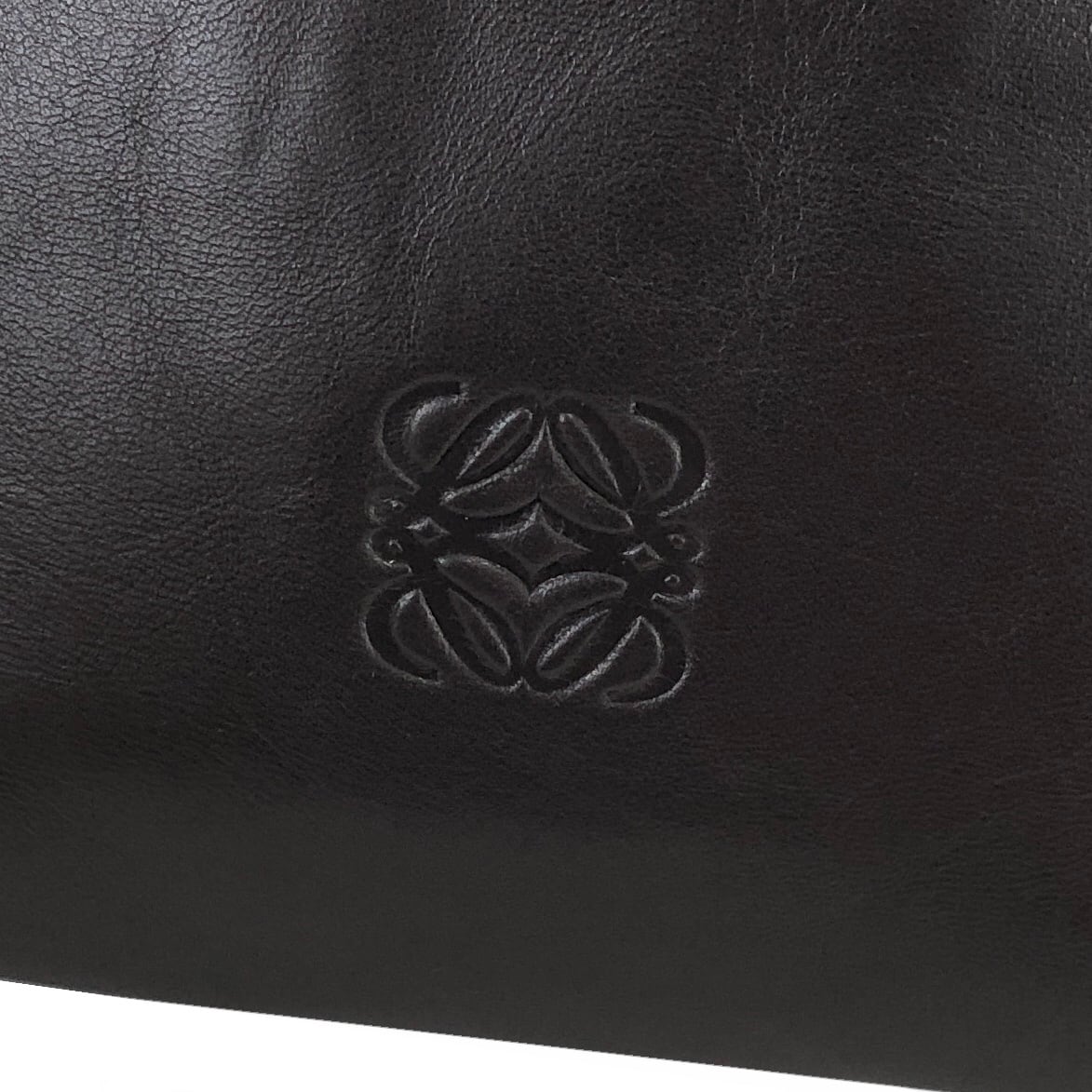 LOEWE ロエベ アナグラム ナッパレザー 巾着 ドローストリング ミニ