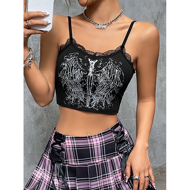 faithtokyo フェアリーグランジ y2k キャミソール y2k キャミソール