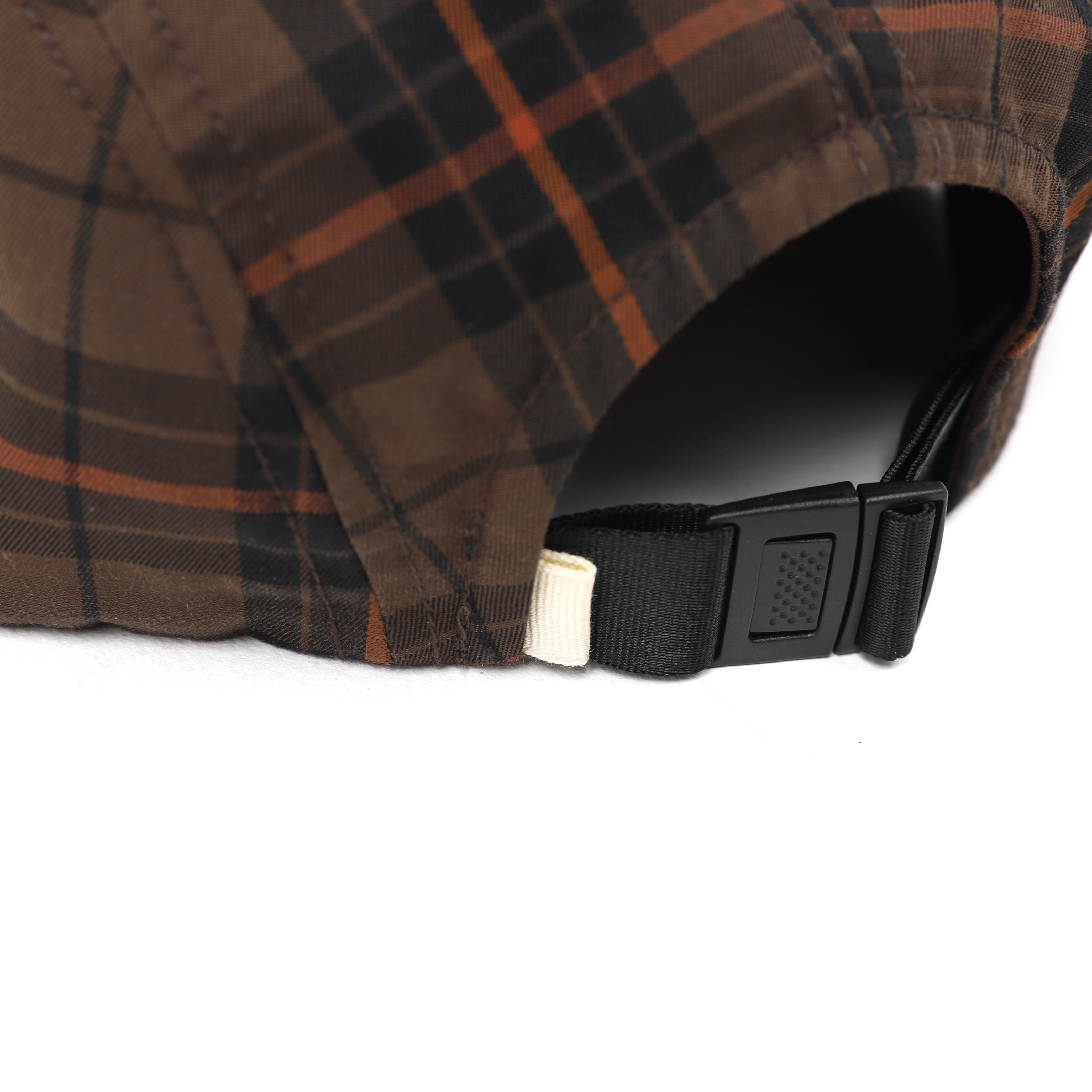 Cotton Nylon Water-repellent Jet Cap (check) | OVY