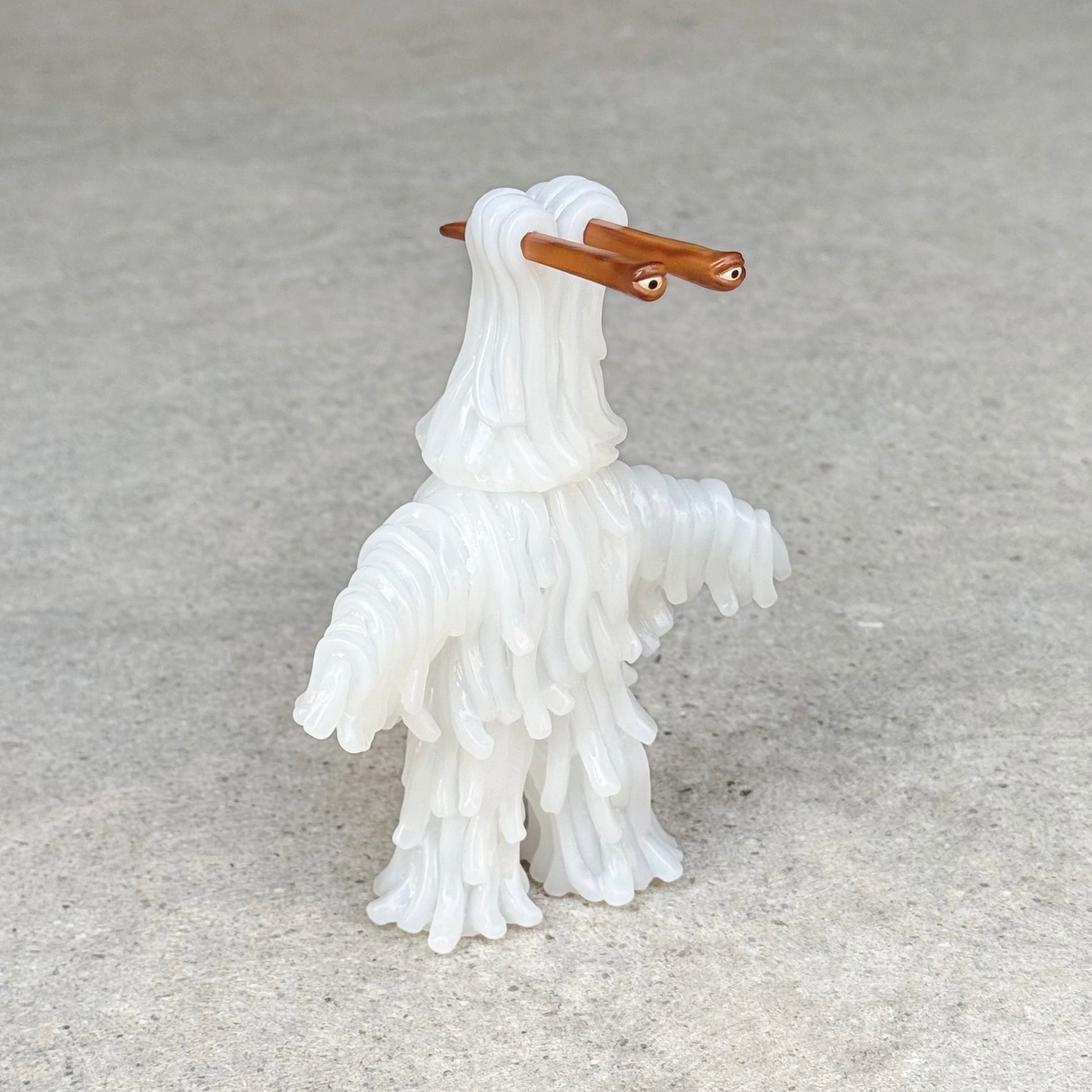 ソフビ ご当地怪獣ウードン 乳白色 | TOYTOYTOY