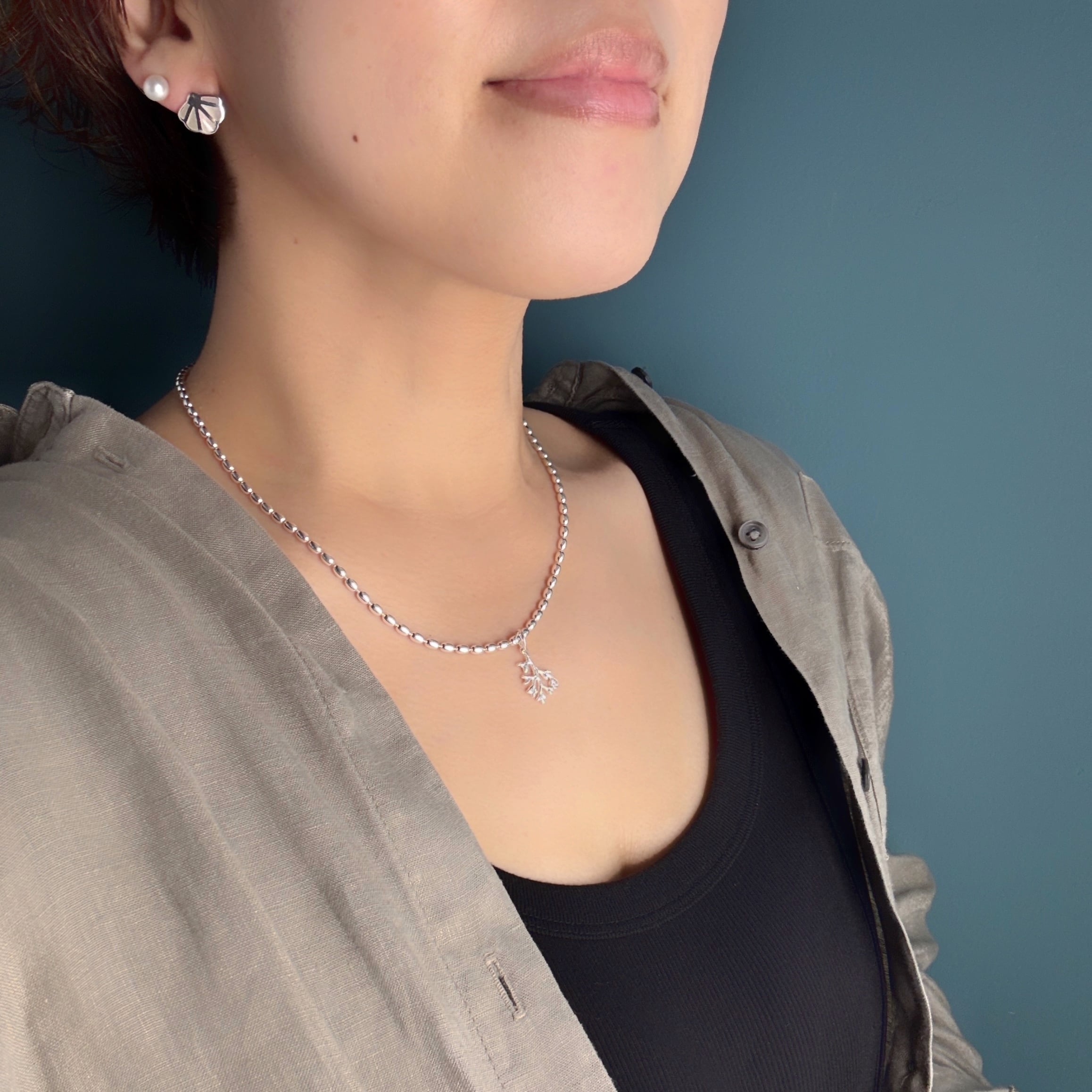 珊瑚の木の ネックレス | 【公式通販】鎌倉のシルバージュエリー専門店