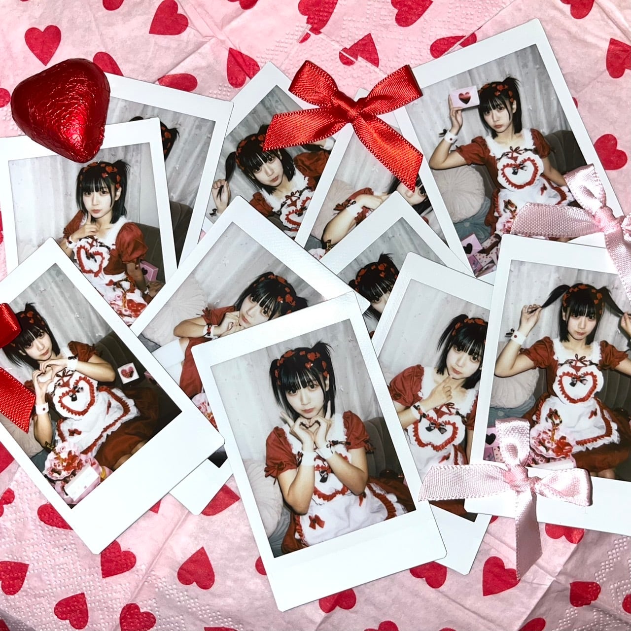 2月のバレンタインチェキ（宛名・サイン入り） | くぴぽ