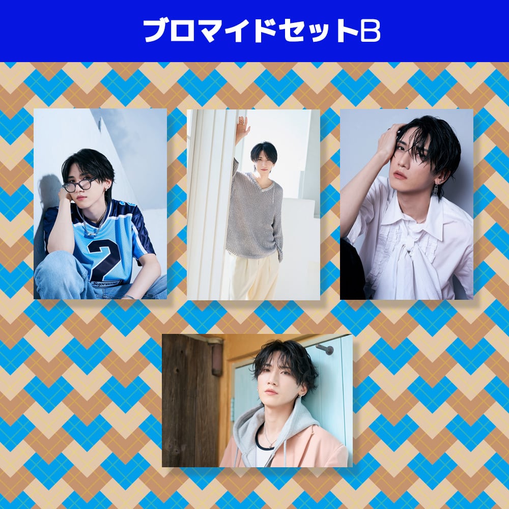 益永拓弥ブロマイドセットB（2025年4月始まりカレンダーアザーカット