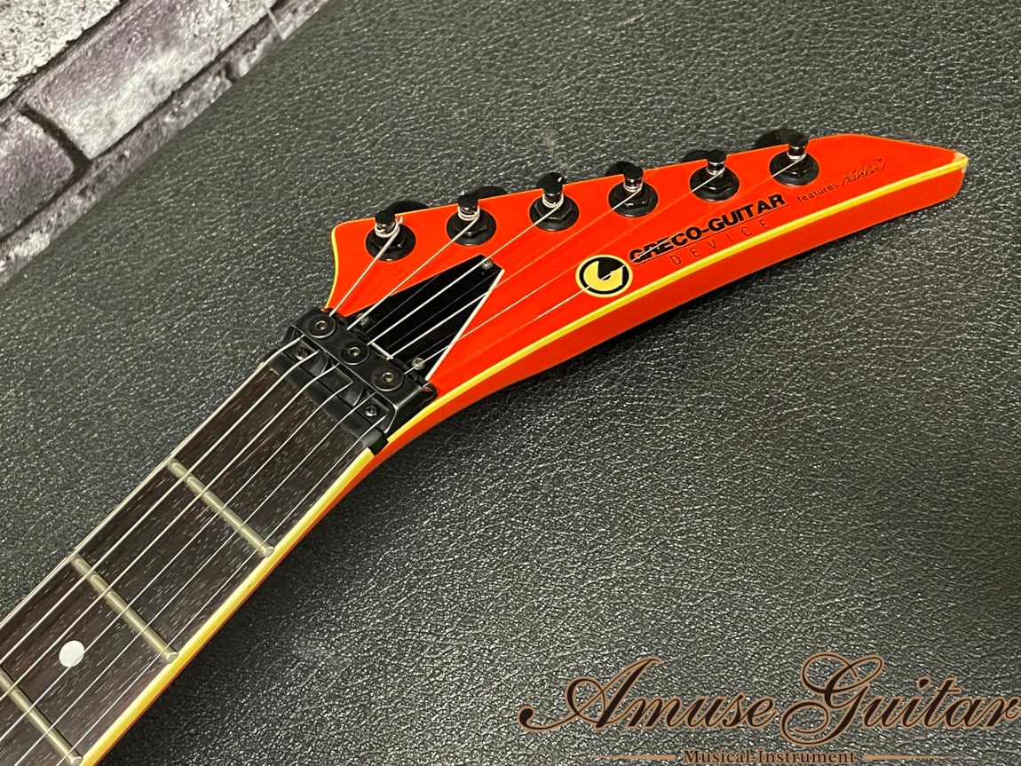 Greco Device Series JF-1 # Neon Orange 1985年製【Like a Jeff Beck