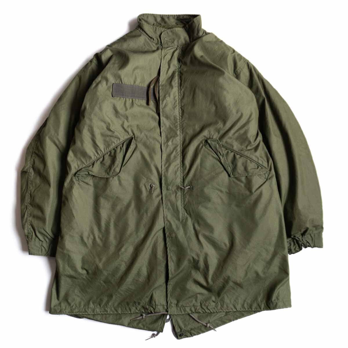 美品/80S】US ARMY【M-65 モッズコート】S シェル ライナー フィッシュ