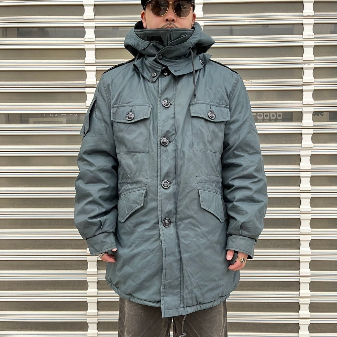 貴重 70s カナダ軍 実物 Canadian Army ストームコート Ecw