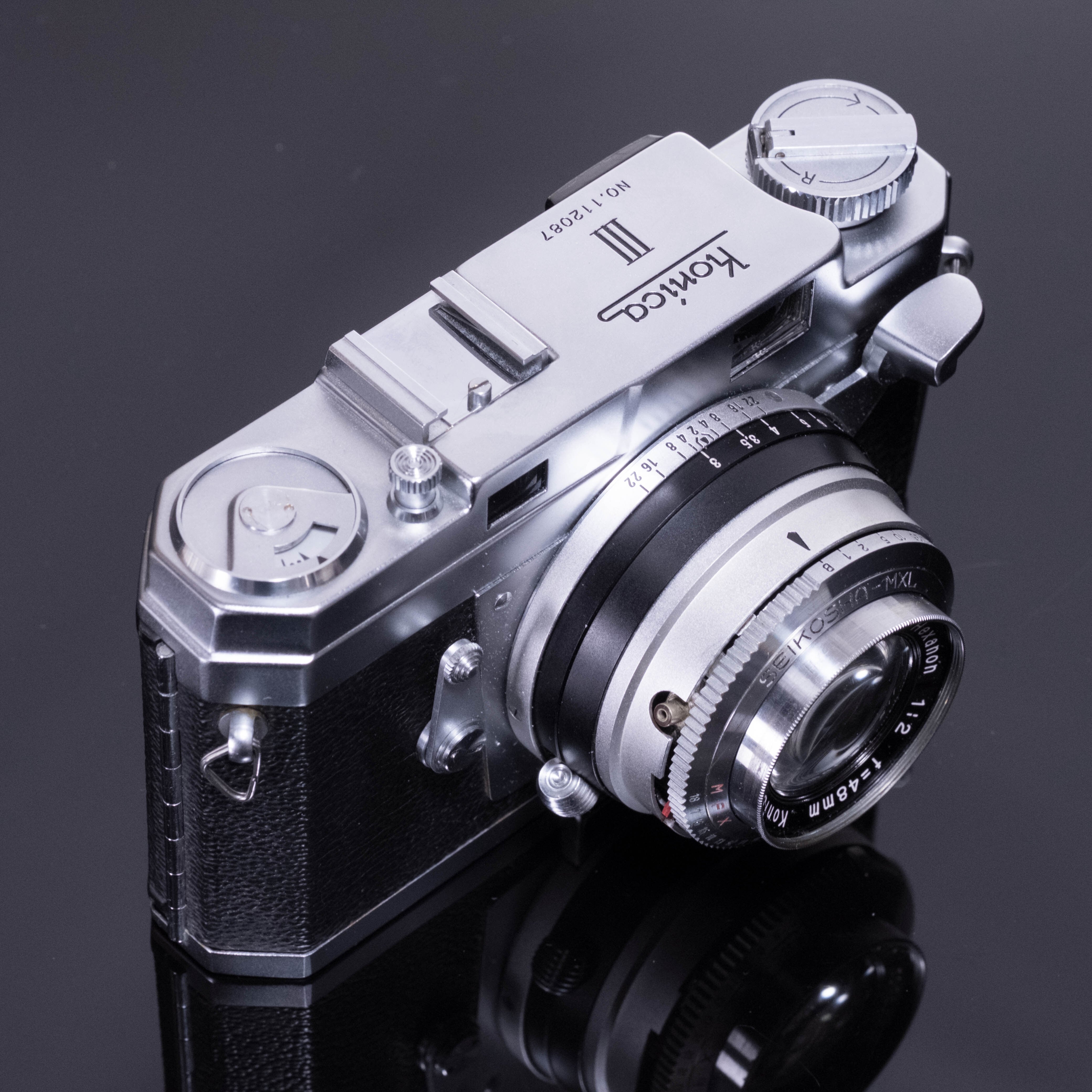 Konica コニカ III 1:2 f=48mm レンズフード付き 【公式通販】