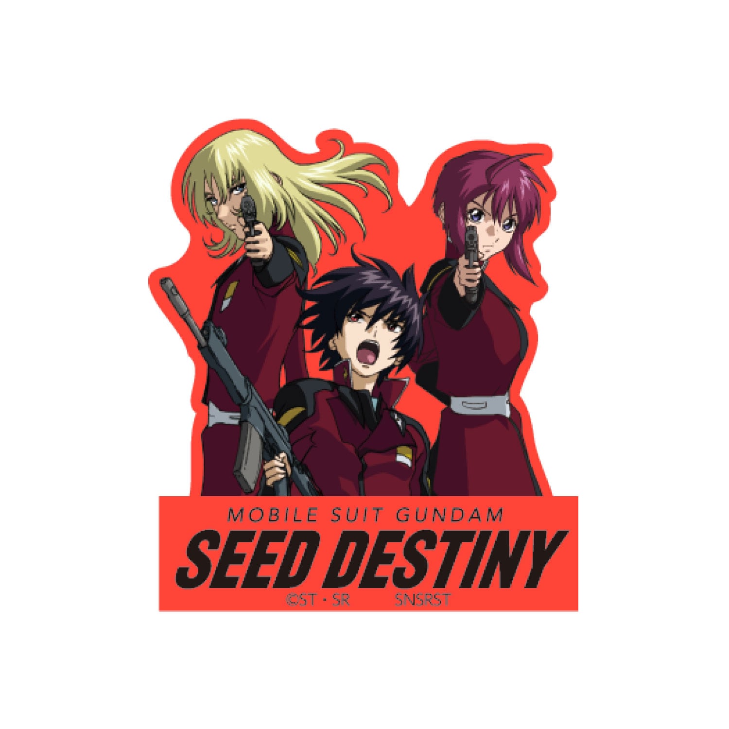 キャラクターステッカー 機動戦士ガンダムSEED DESTINY