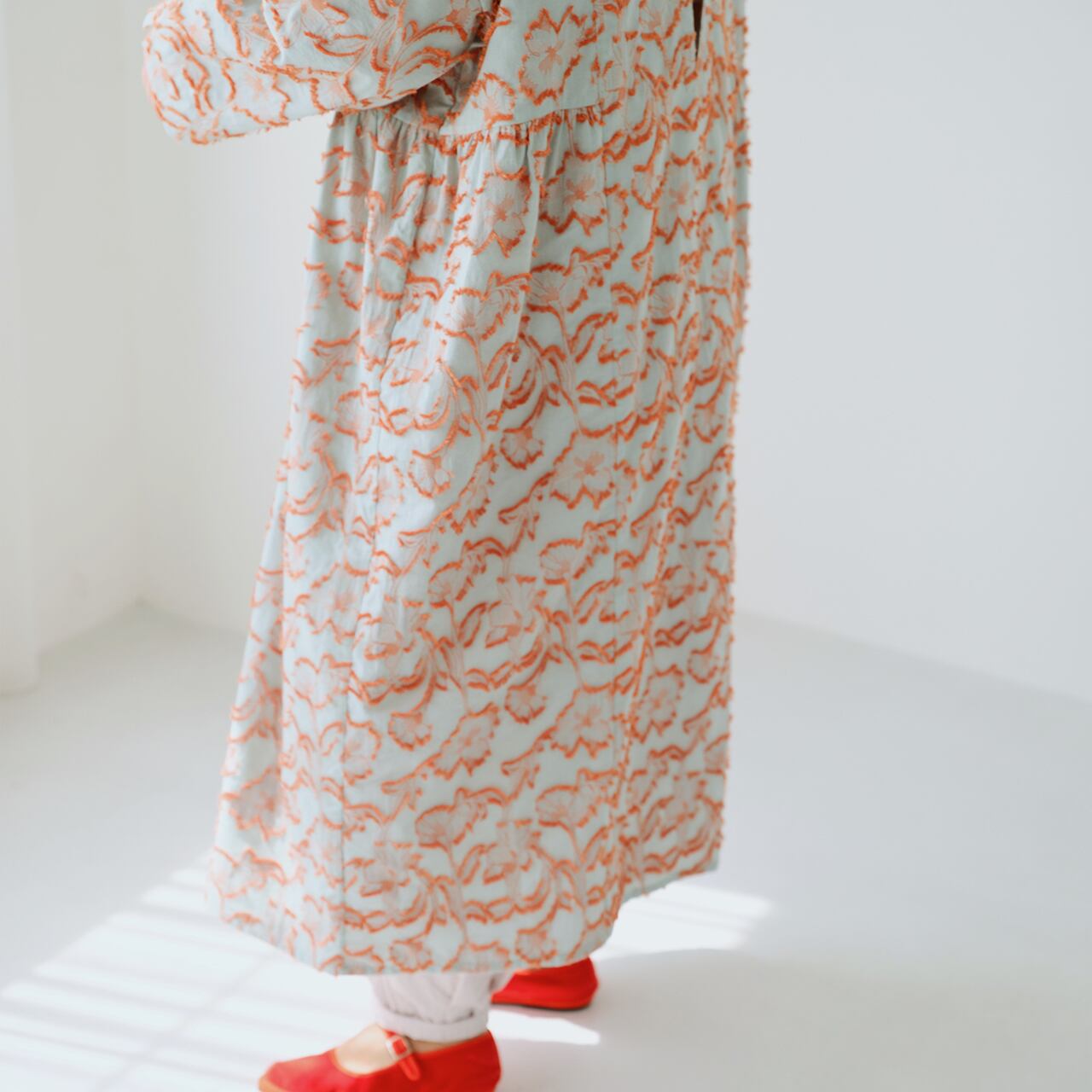 dookkara 2wayカットワークワンピース羽織 | dookkara