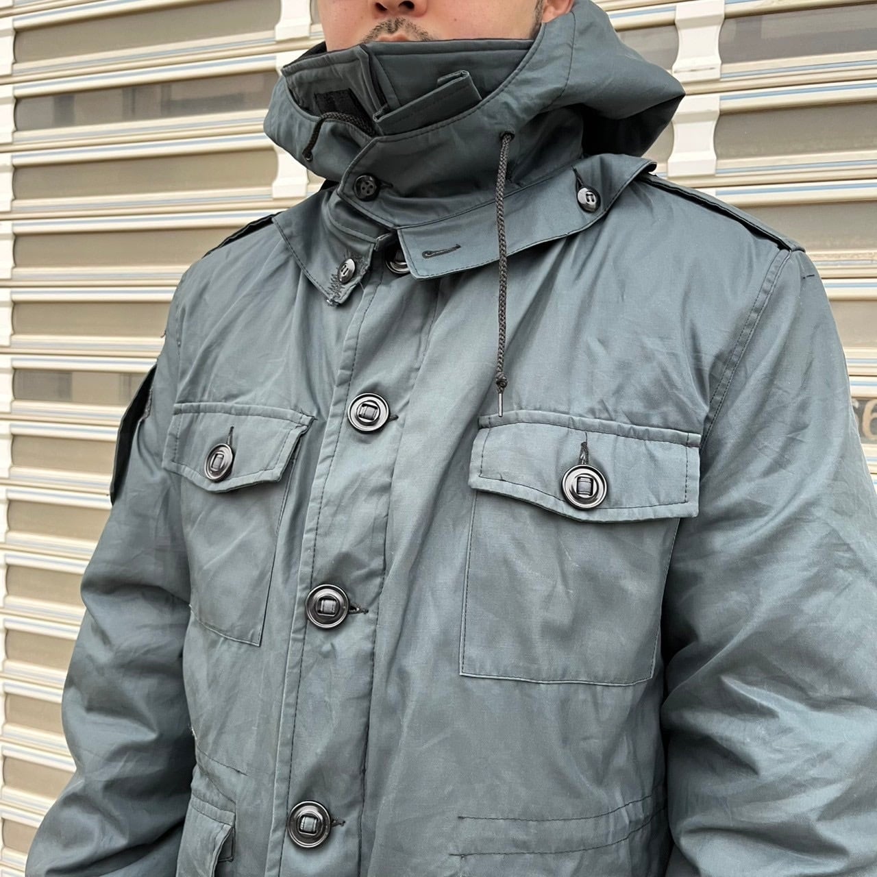 貴重 70s カナダ軍 実物 Canadian Army ストームコート Ecw