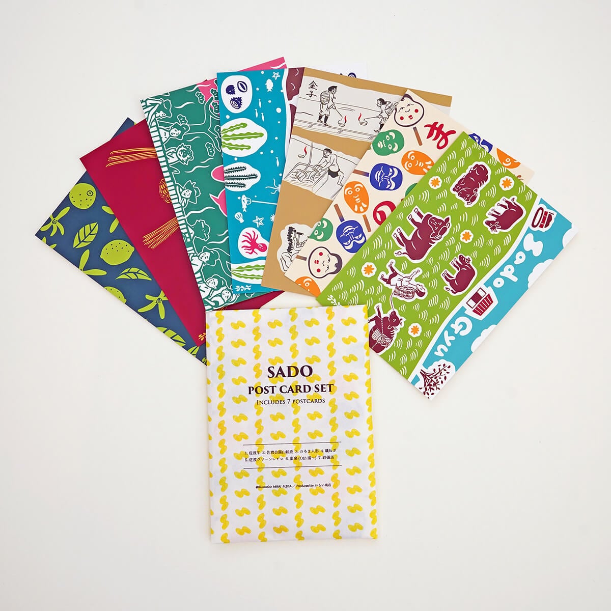 7枚セット】N0.2 佐渡なポストカードセット | みらい商店