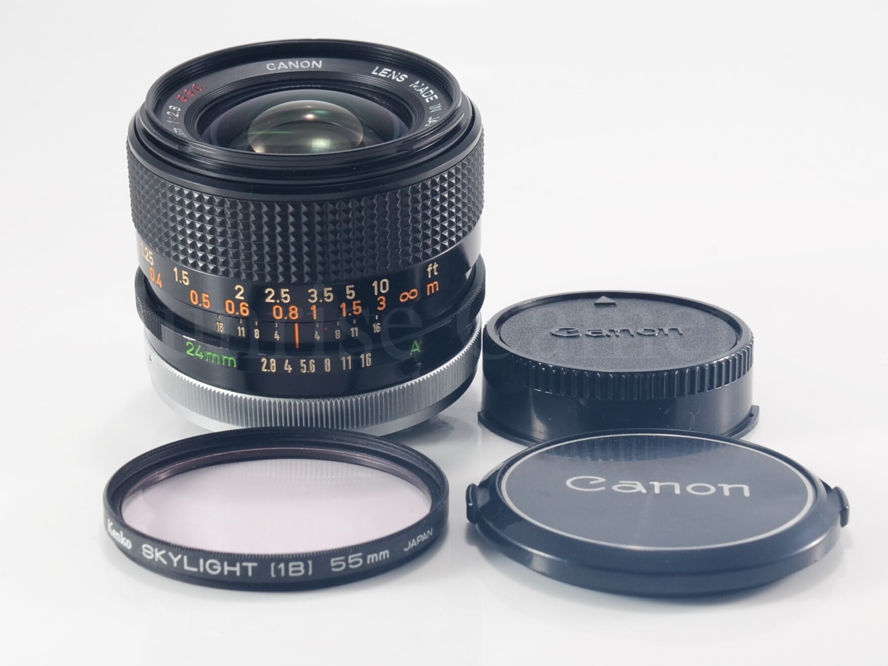 Canon FD 24mm F2.8 S.S.C. 整備済 キヤノン 単焦点広角レンズ (60027