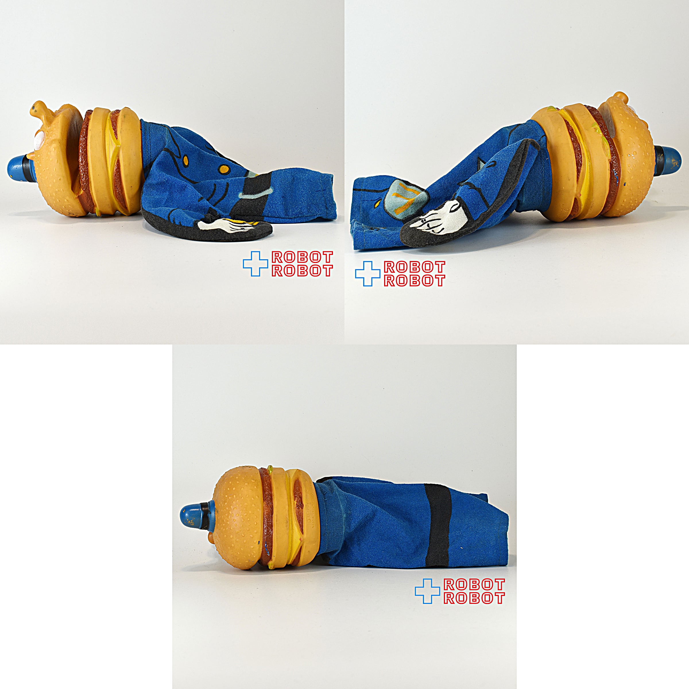 マクドナルド ビッグマックポリス ソフビ手踊り人形パペット 白目