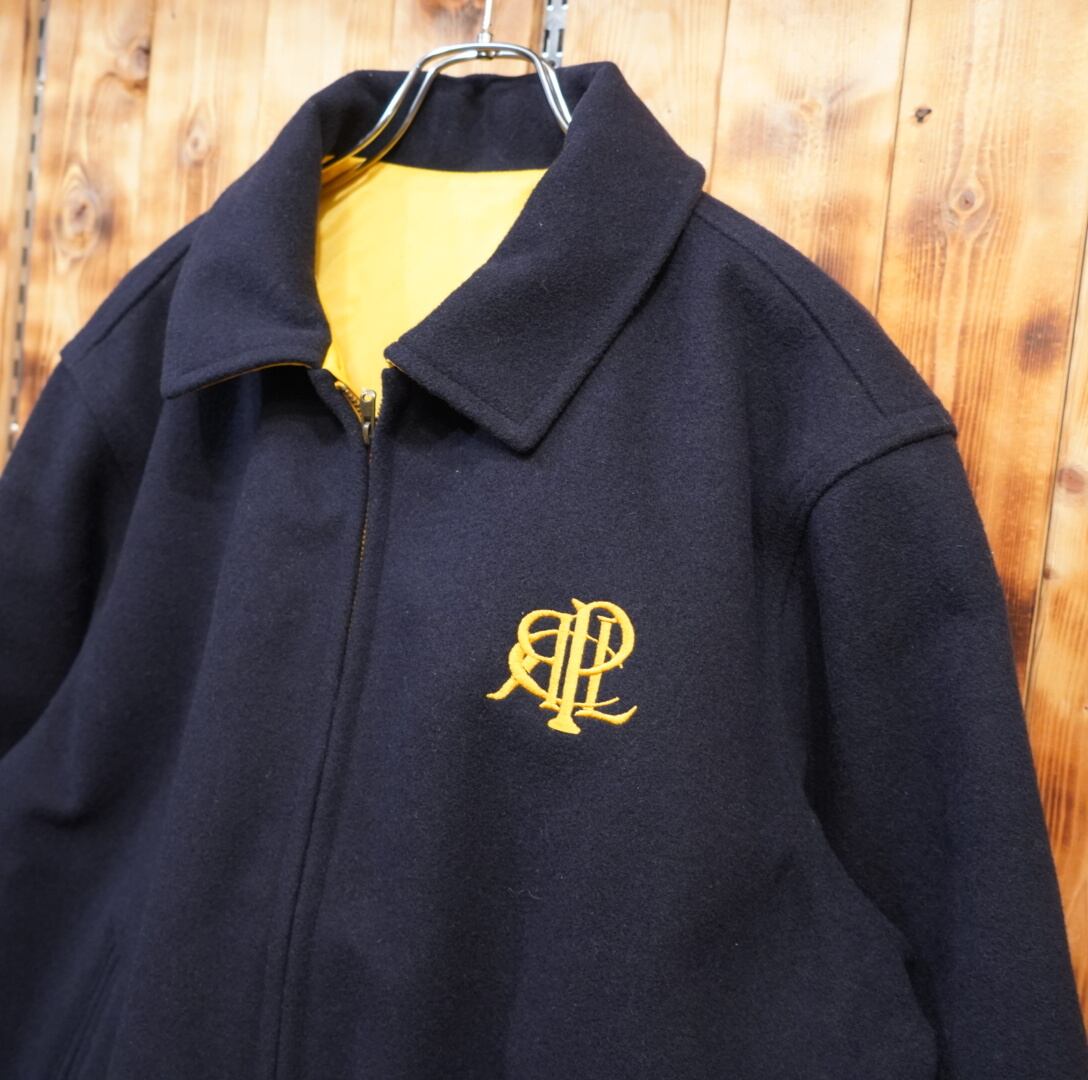 90s POLOSPORT ralphlauren リバーシブル スタジャン L/ポロスポーツ