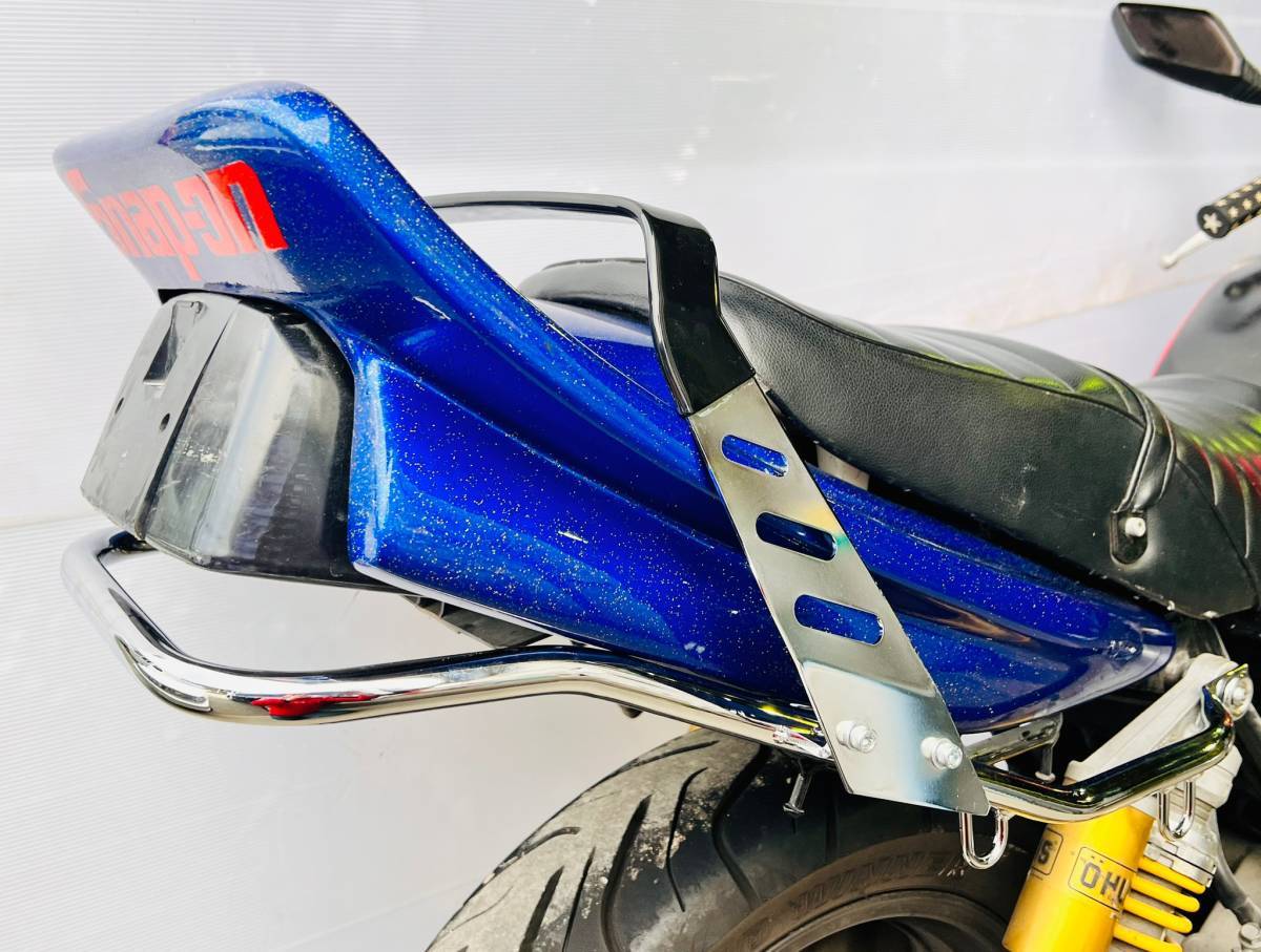 XJR 4HM オリジナル ドレスアップ タンデムバー CBXテール 専用設計