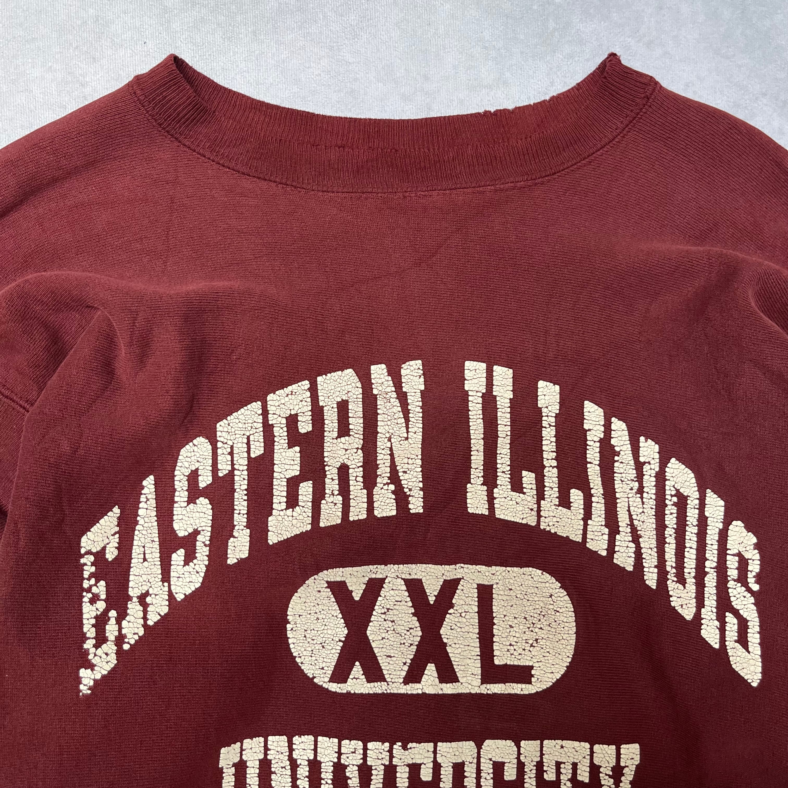 90's USA製 チャンピオン リバースウィーブ 3段プリント XL | 古着屋DIGDIG