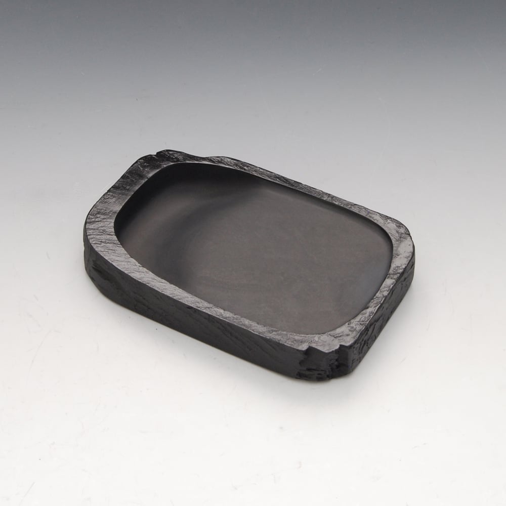 雄勝硯 天然型共蓋付小四六寸 165×105×34mm | ogatsusuzuri