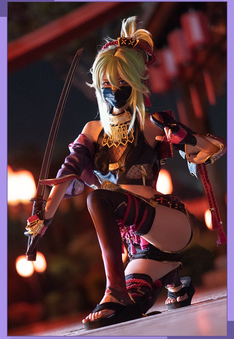 原神】久岐忍 コスプレ 衣装 高品質 | mimuhana